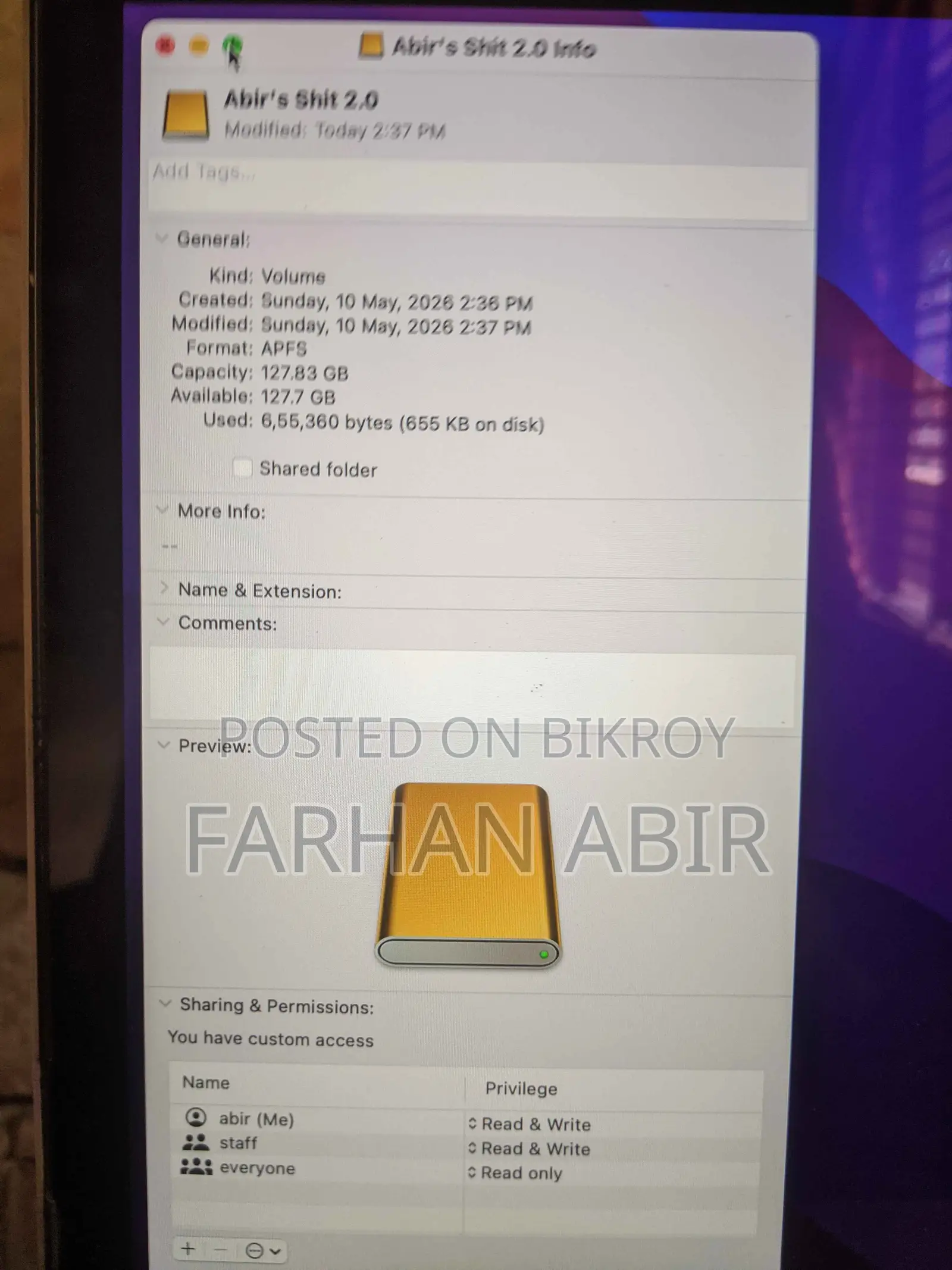128GB SSD (4+1+1)GB RAM