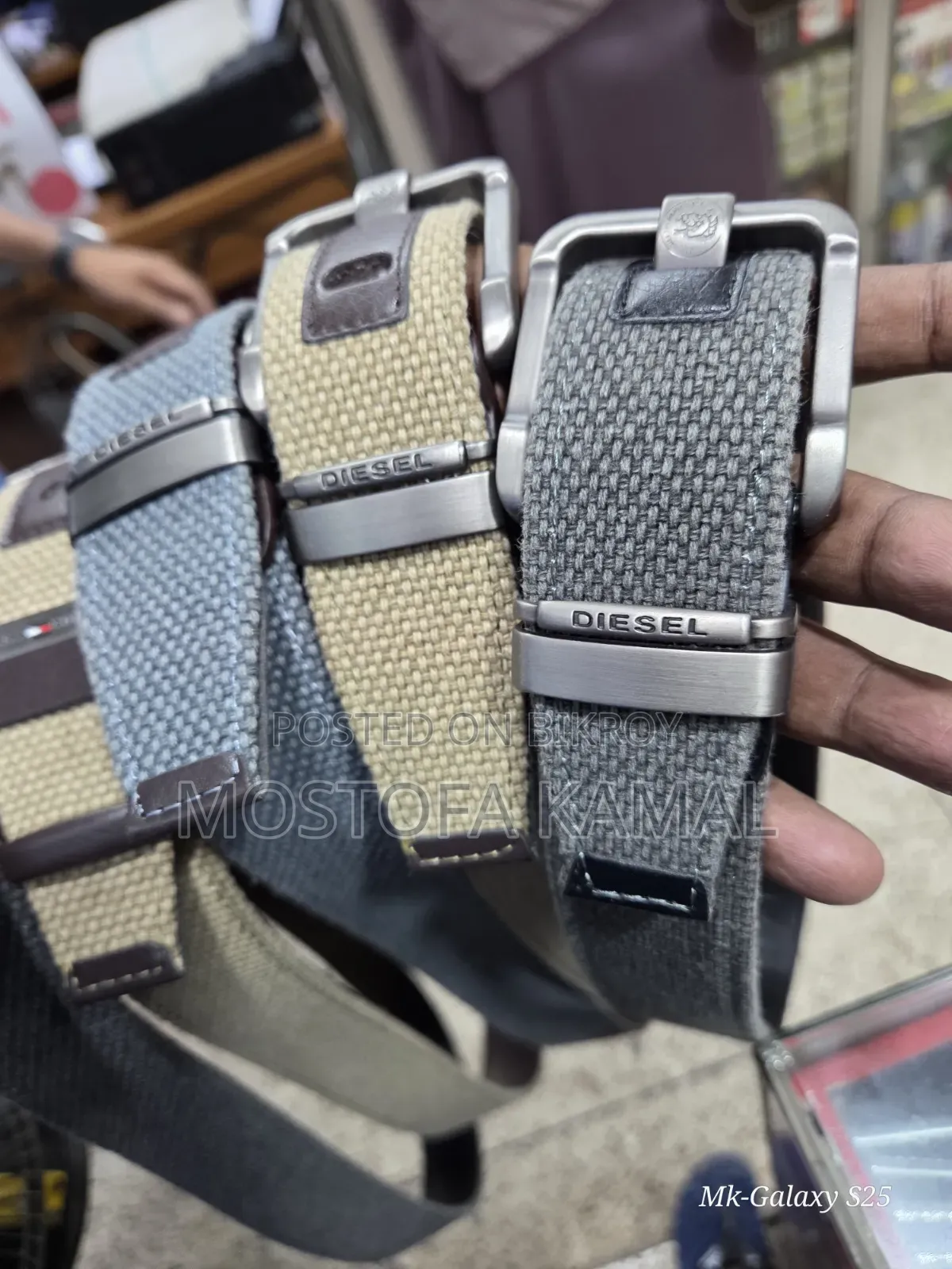 Fabric Casual Belt for Men
