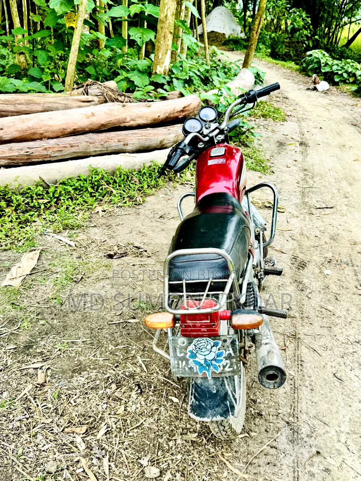 Bajaj Boxer 100 2015 Red