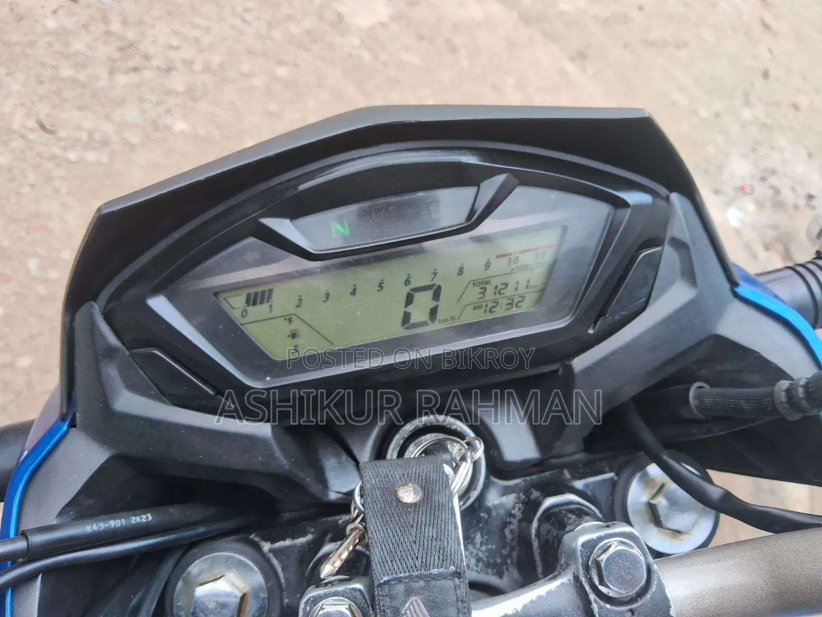 Honda CB 2017 Blue