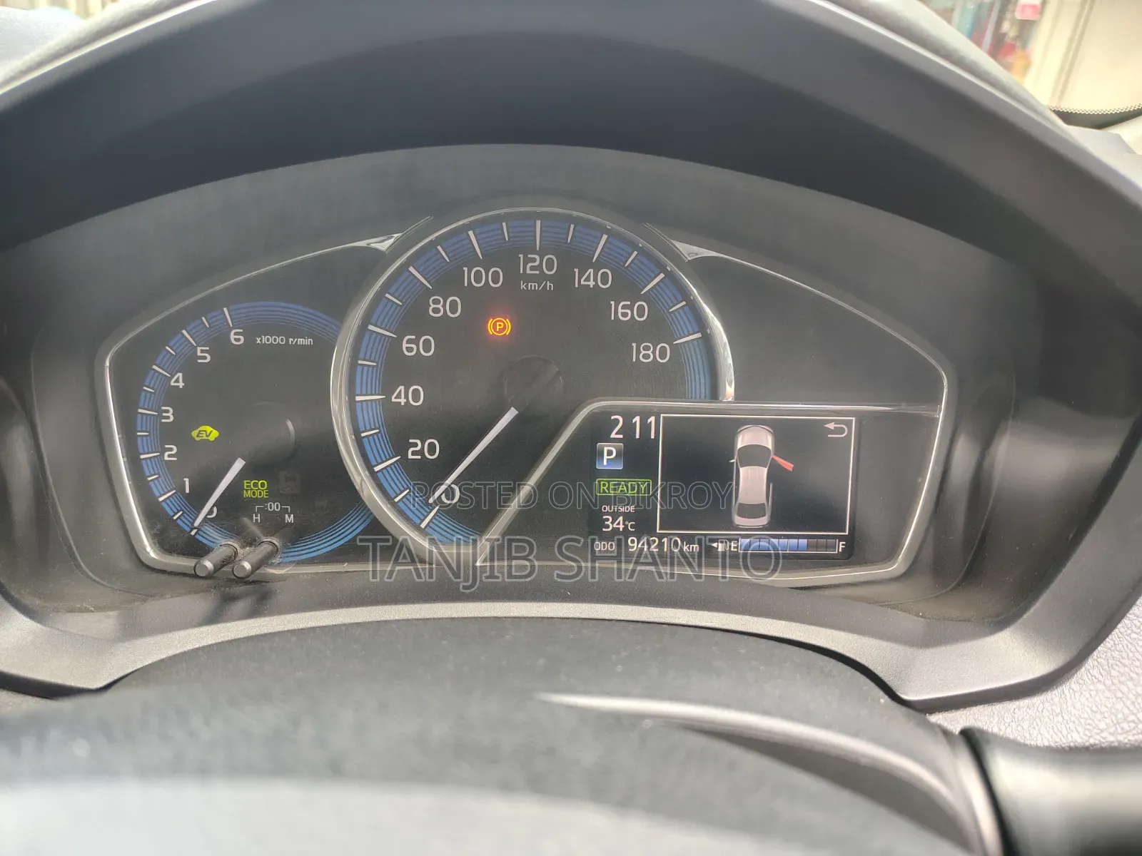 Toyota Axio 1.5 Hybrid 2WD 2016 White