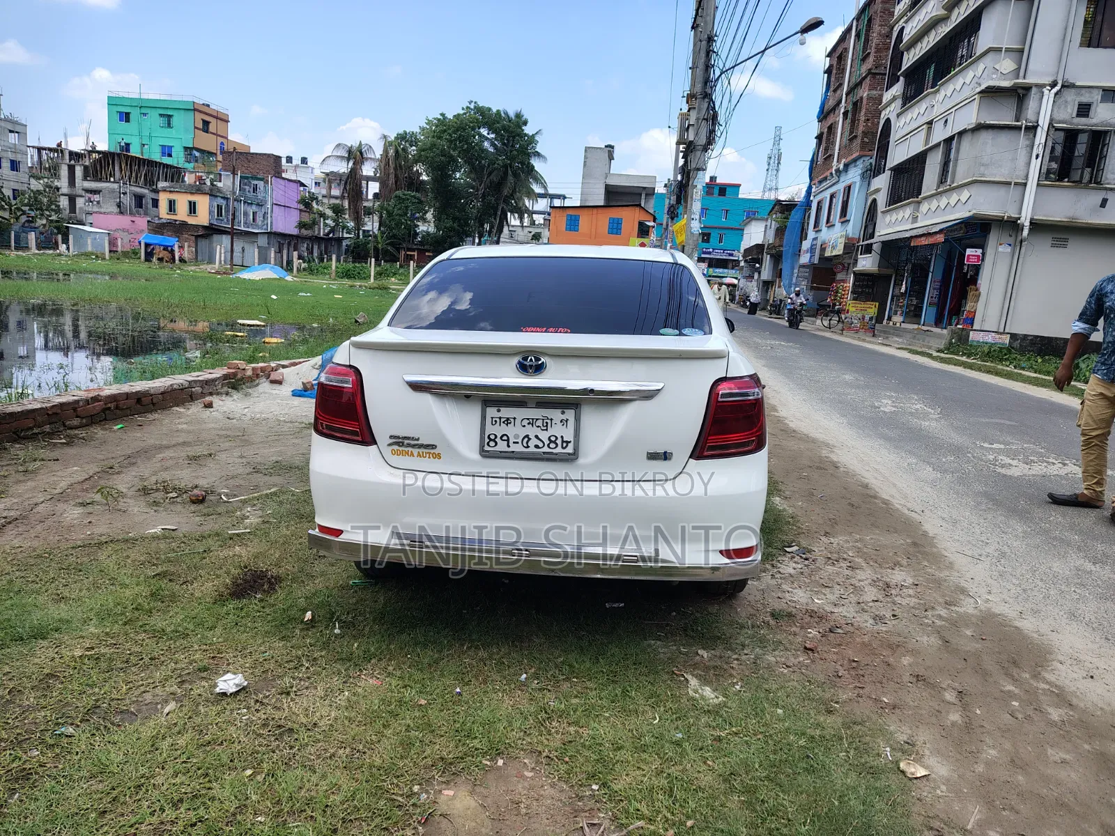 Toyota Axio 1.5 Hybrid 2WD 2016 White