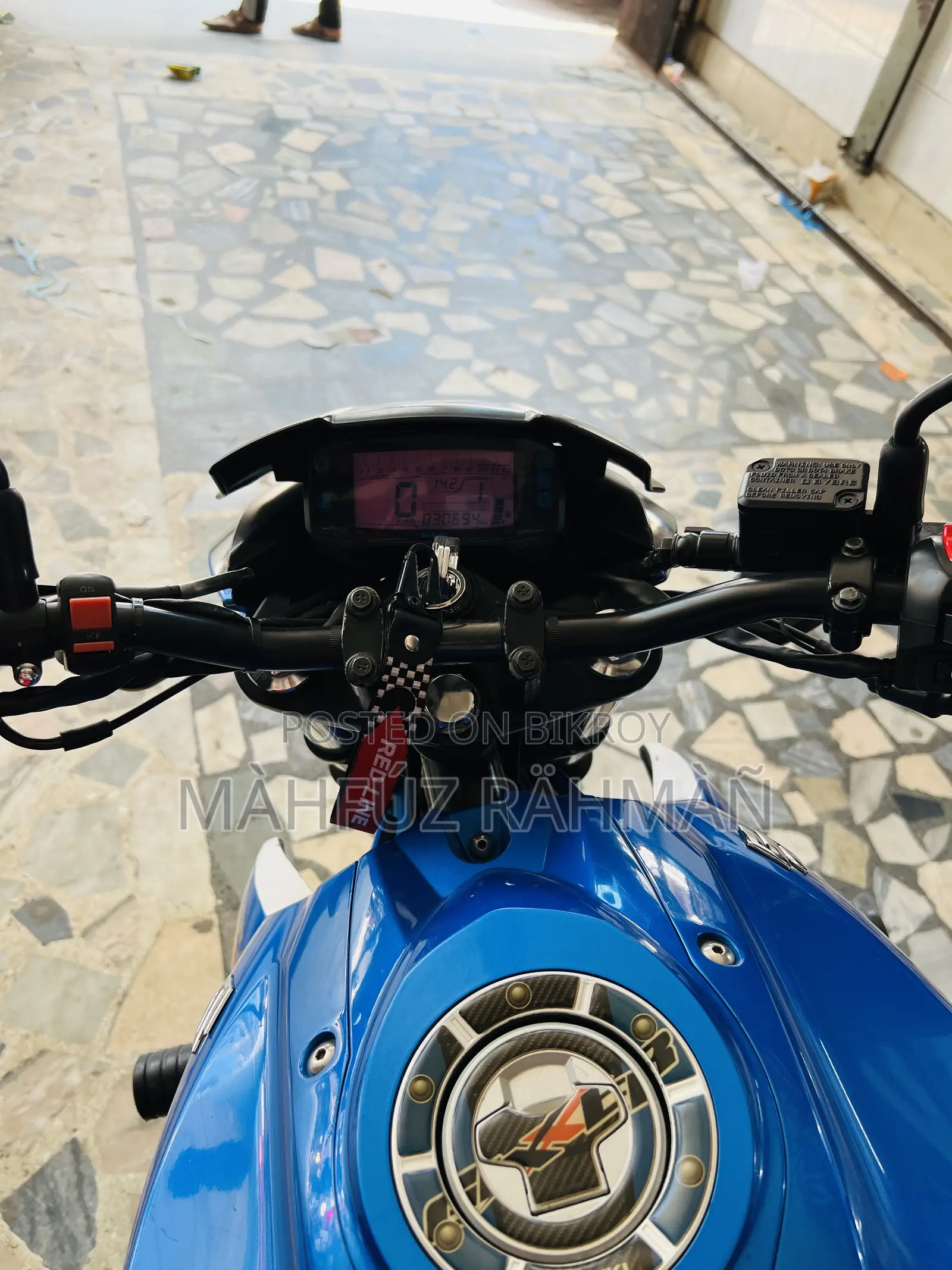 Suzuki Gixxer Monotone 2022 Blue