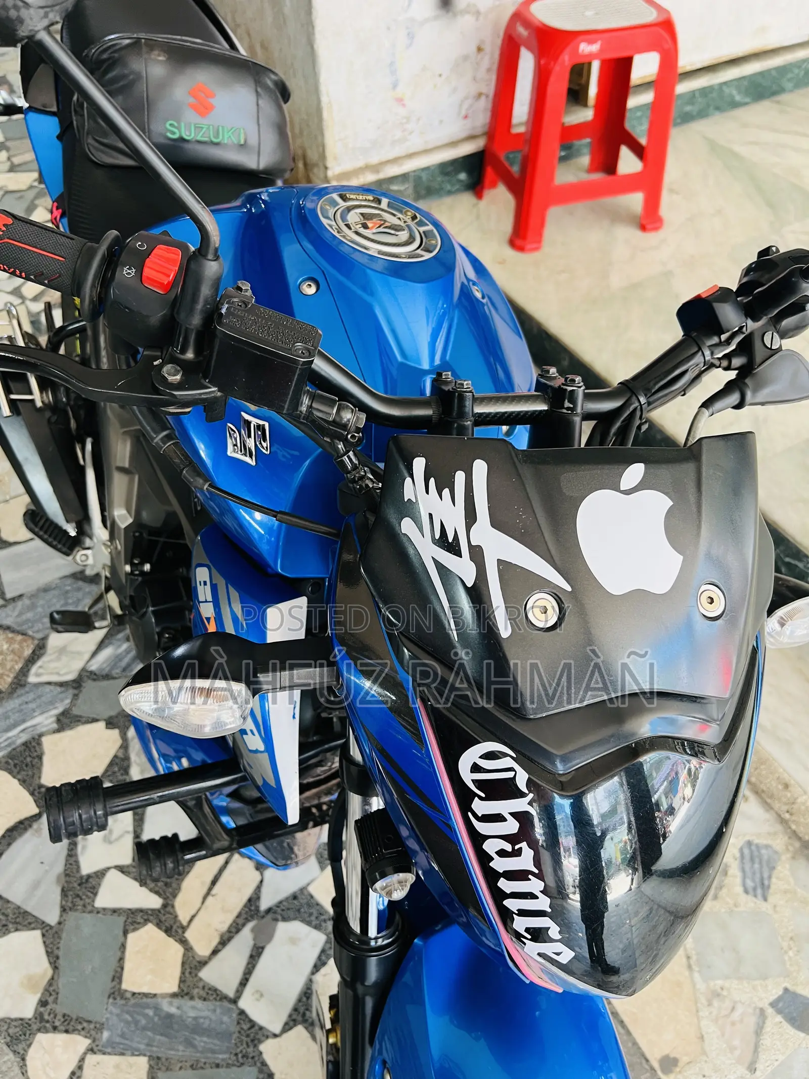 Suzuki Gixxer Monotone 2022 Blue