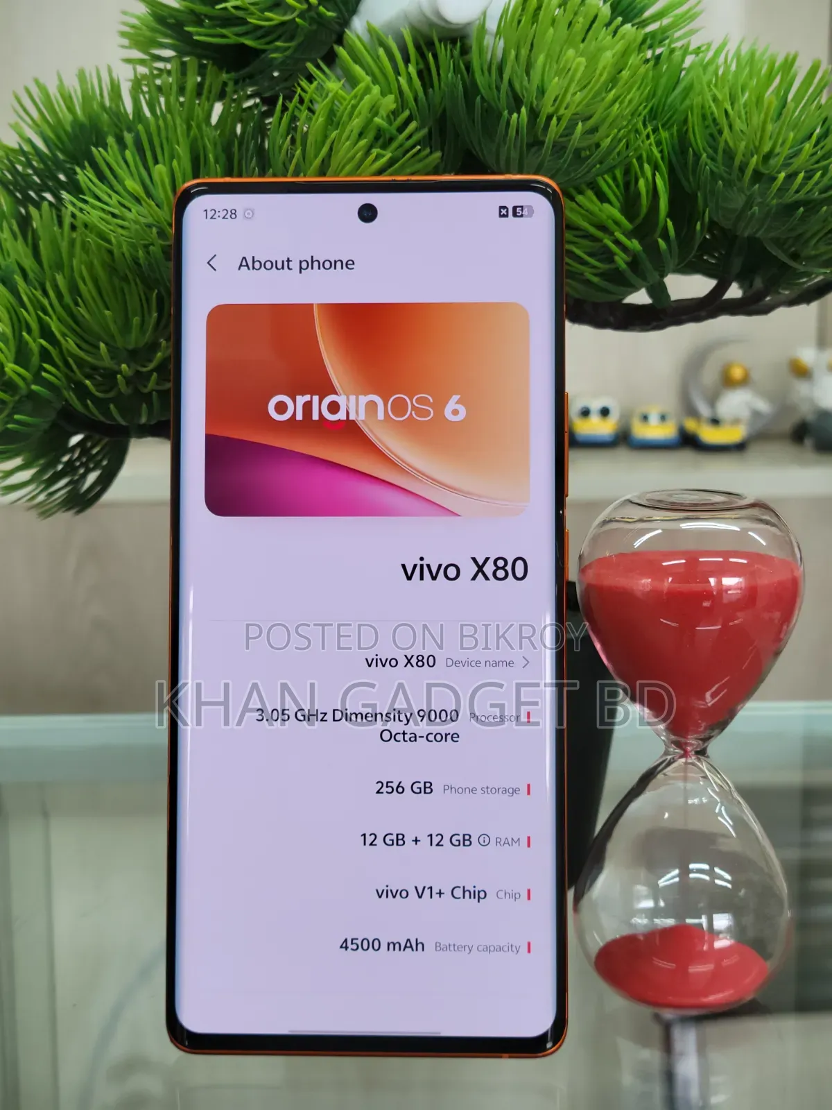 Vivo X80 256 GB Orange