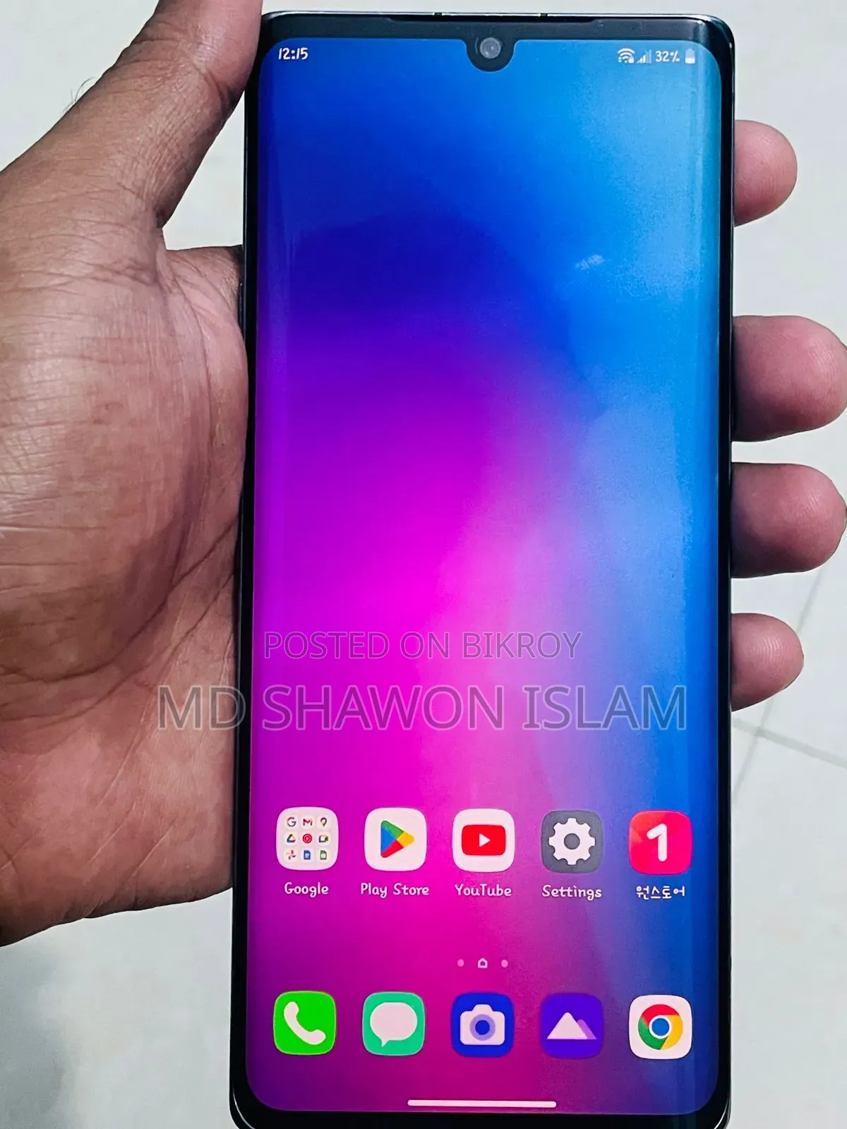 LG Velvet 5G 128 GB Black