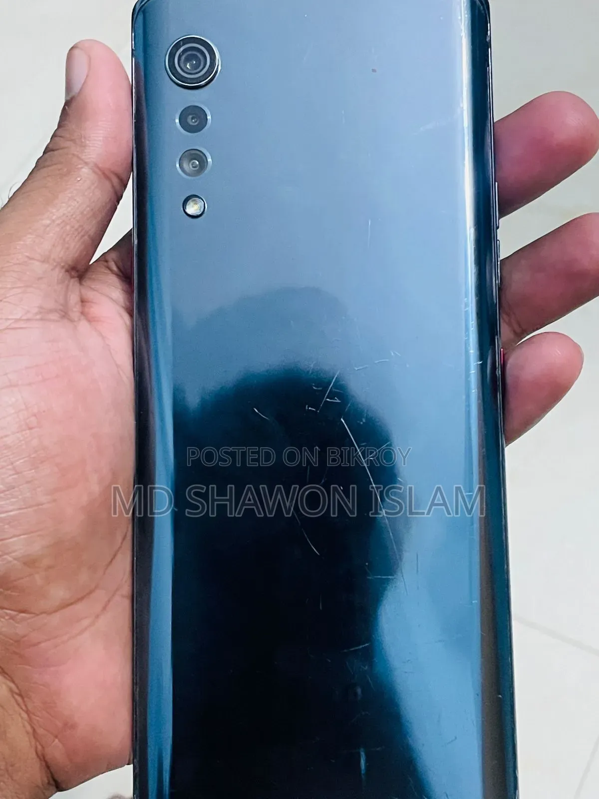 LG Velvet 5G 128 GB Black