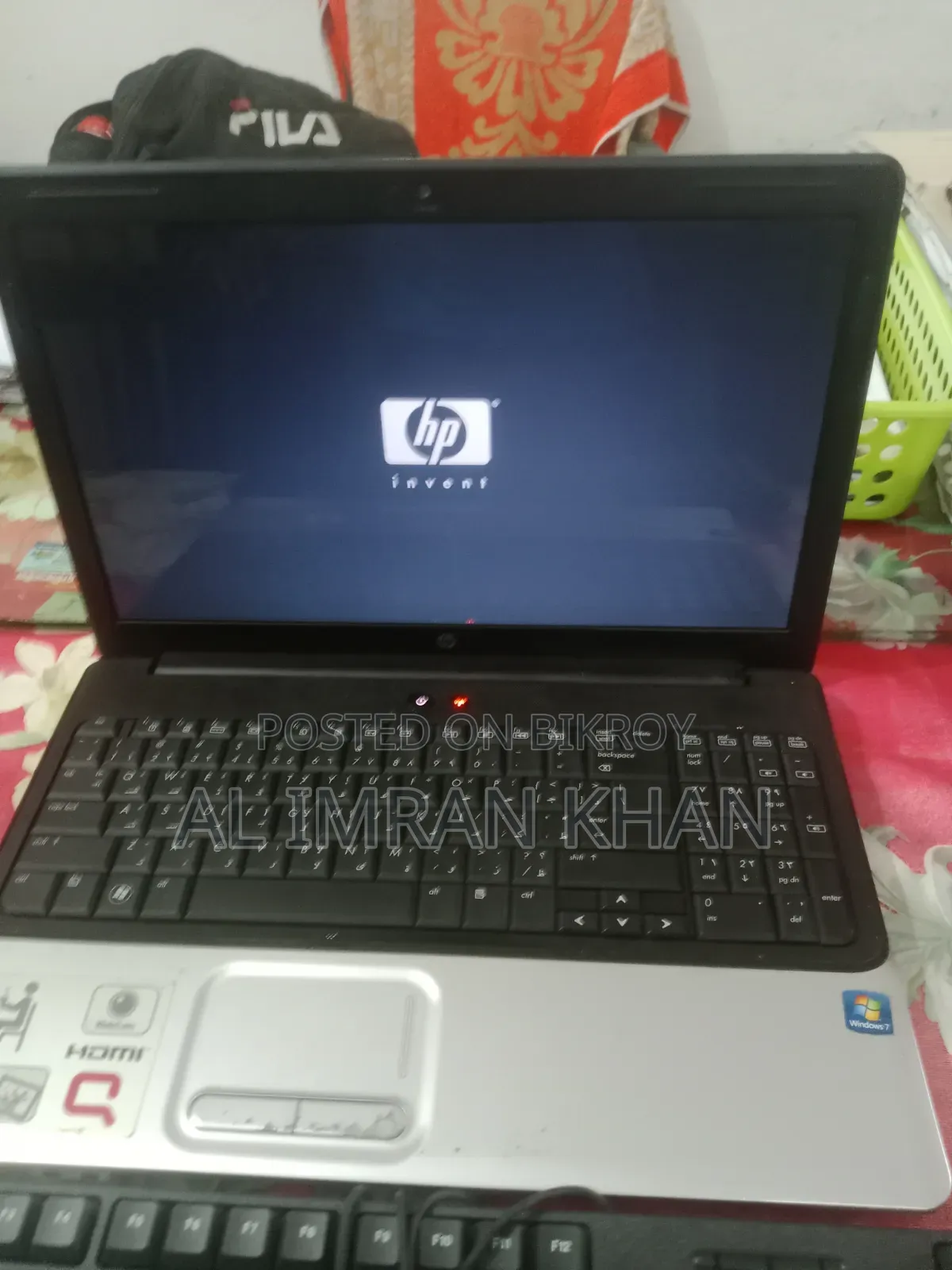 Laptop HP Compaq Presario CQ61 4GB Intel Core I3 SSD 500GB