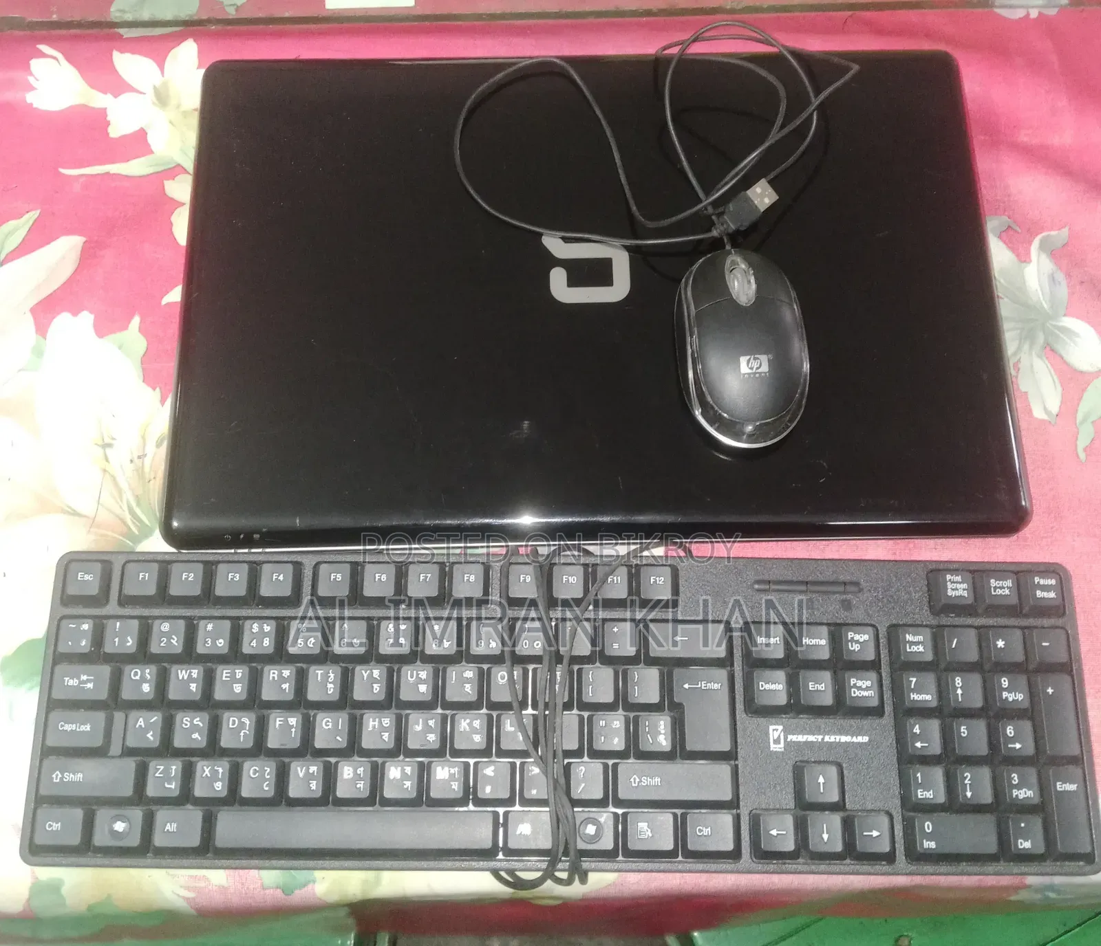 Laptop HP Compaq Presario CQ61 4GB Intel Core I3 SSD 500GB