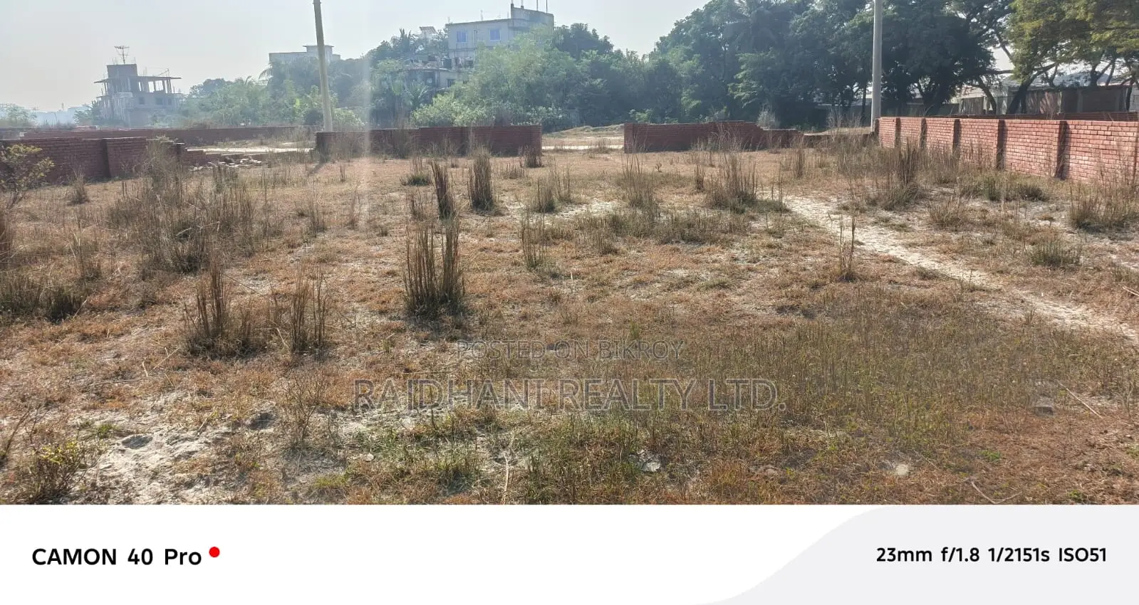 6 Katha Plot for Sale, N Block, Bashundhara Residential