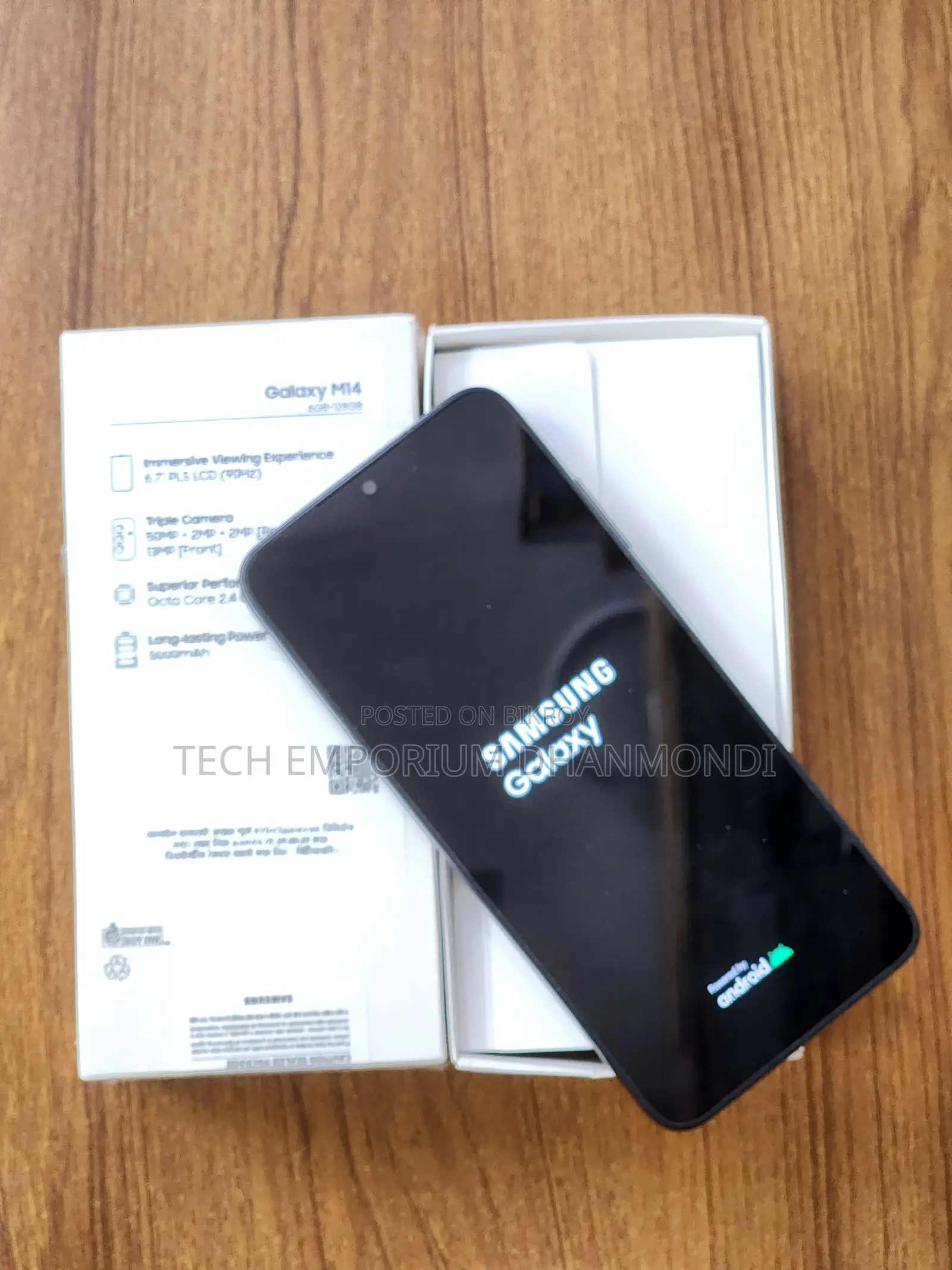 Samsung Galaxy M14 128 GB Blue