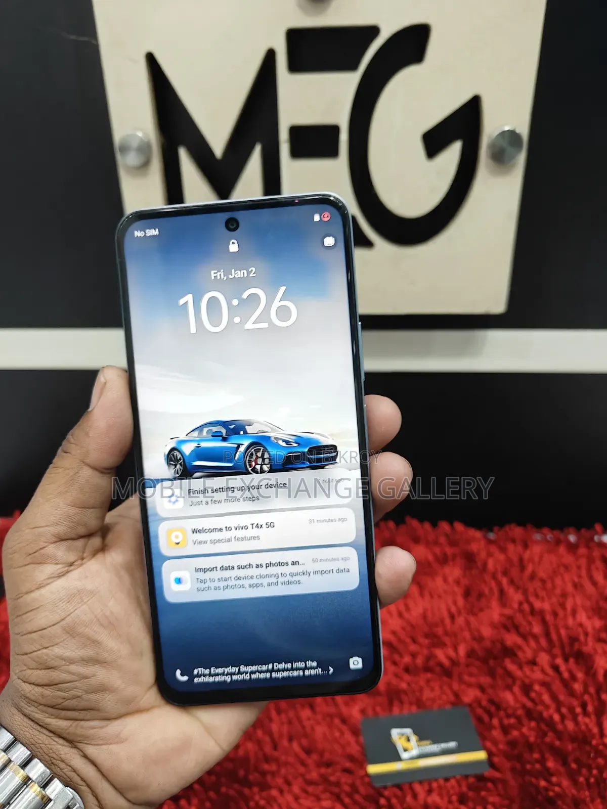 Vivo T4x 128 GB Blue