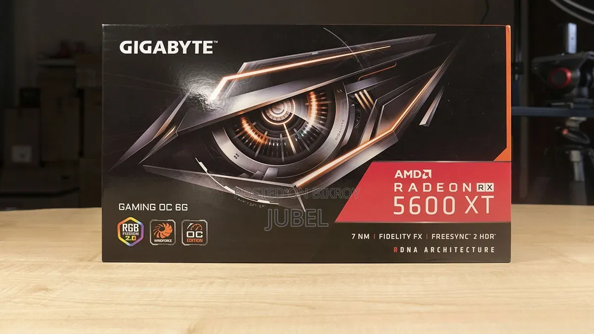 Gigabyte Radeon Rx 5600 Xt Gaming Oc 6g