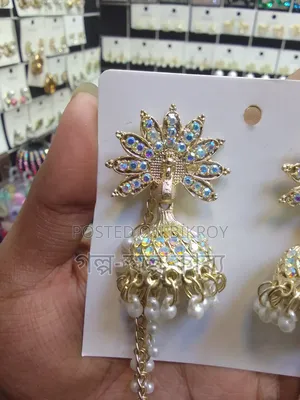 Long Jhumka Earrings