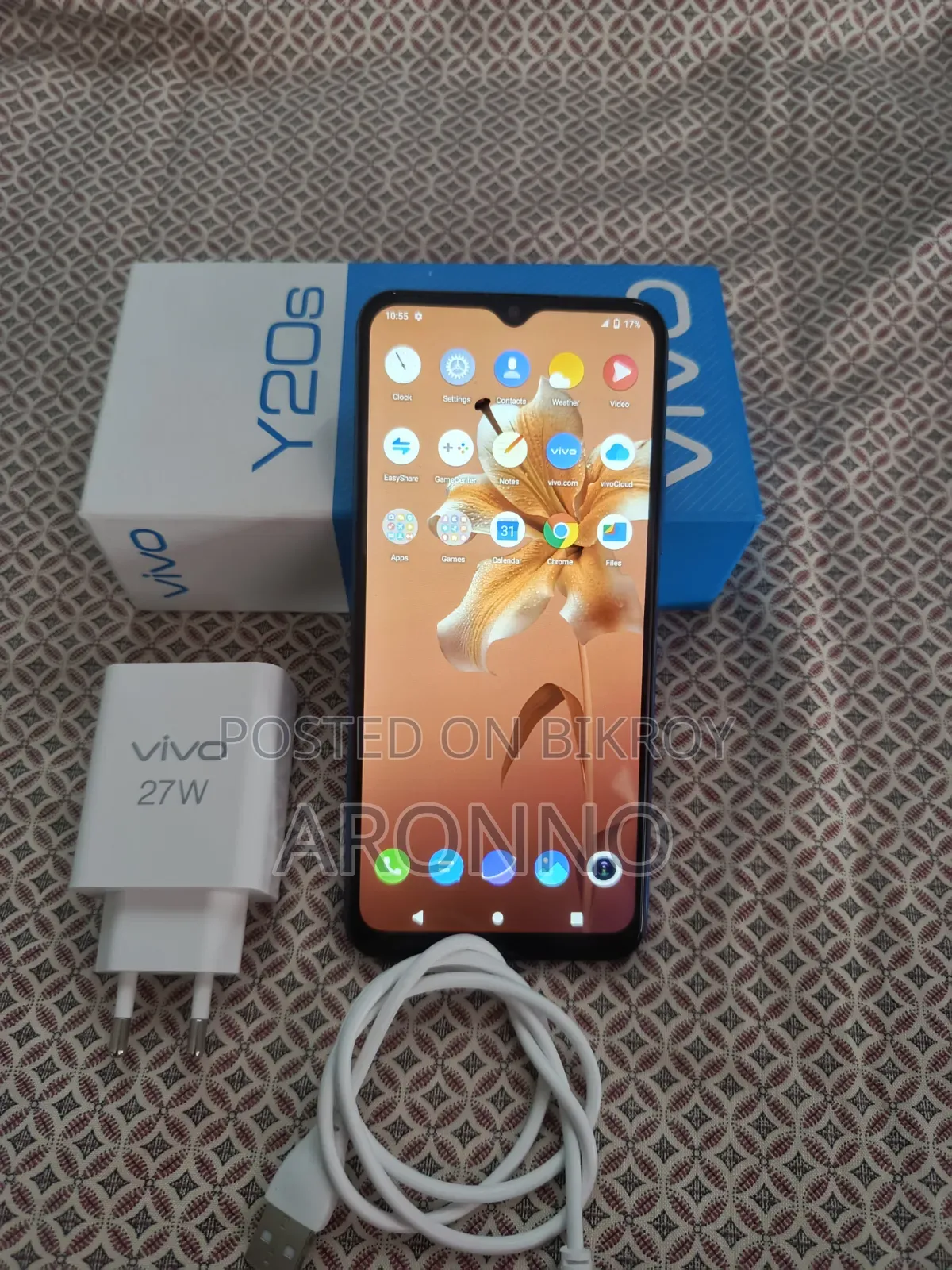 New Vivo Y20S 128 GB Blue