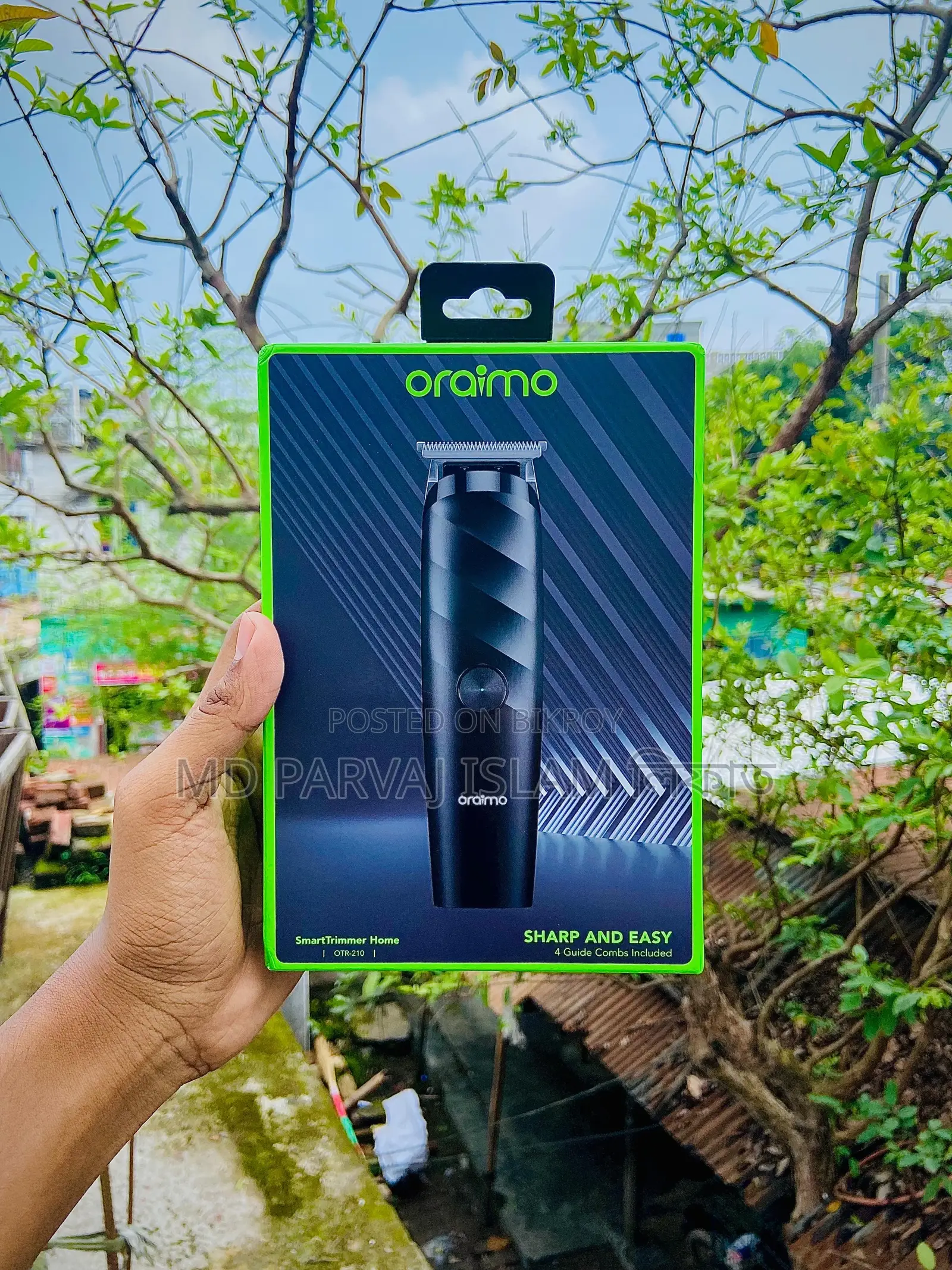 Oraimo Smart Trimmer Home Cordless Powerful Electric Trimmer (Otr-210)