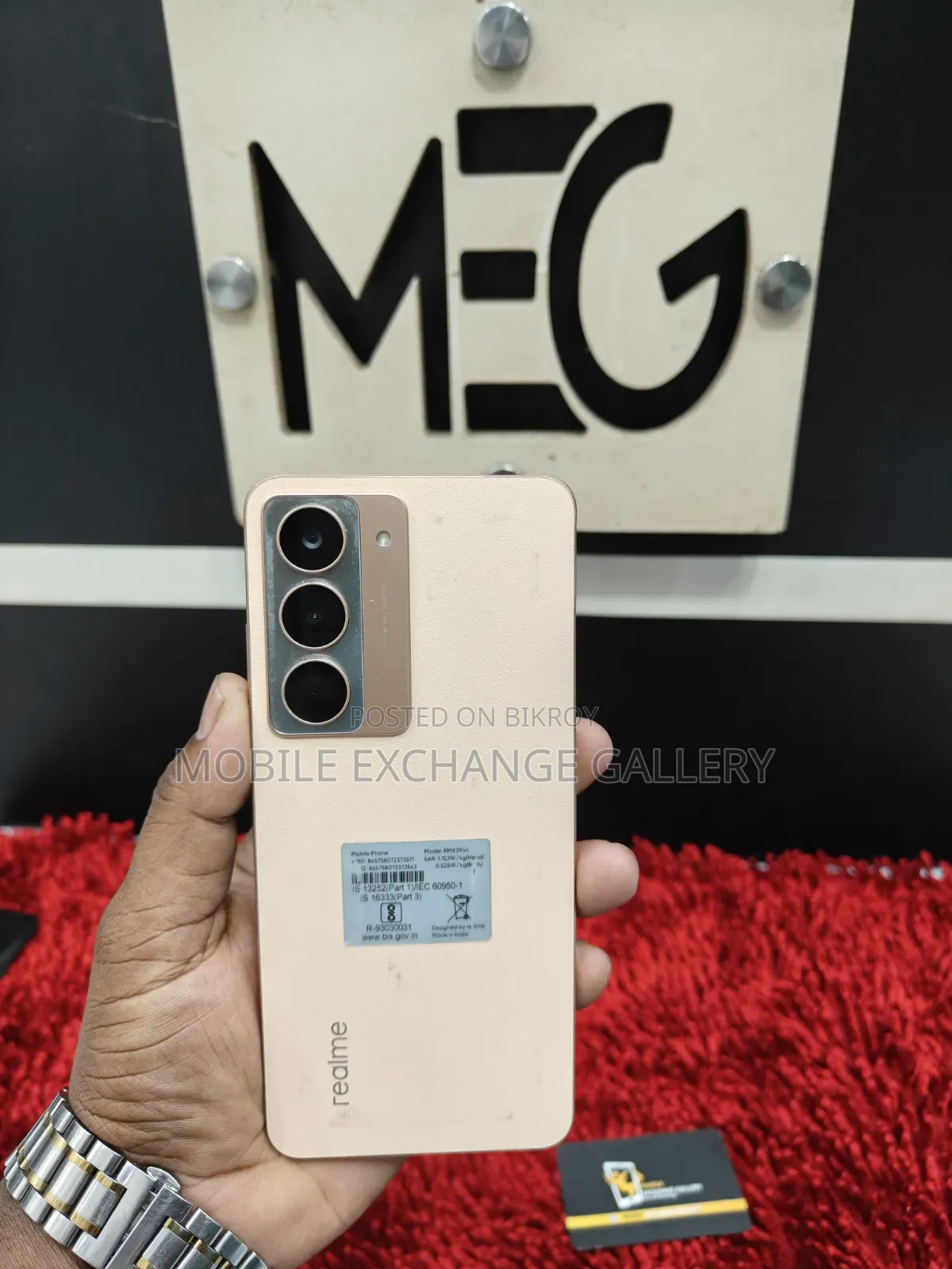 Realme 14x 256 GB Yellow