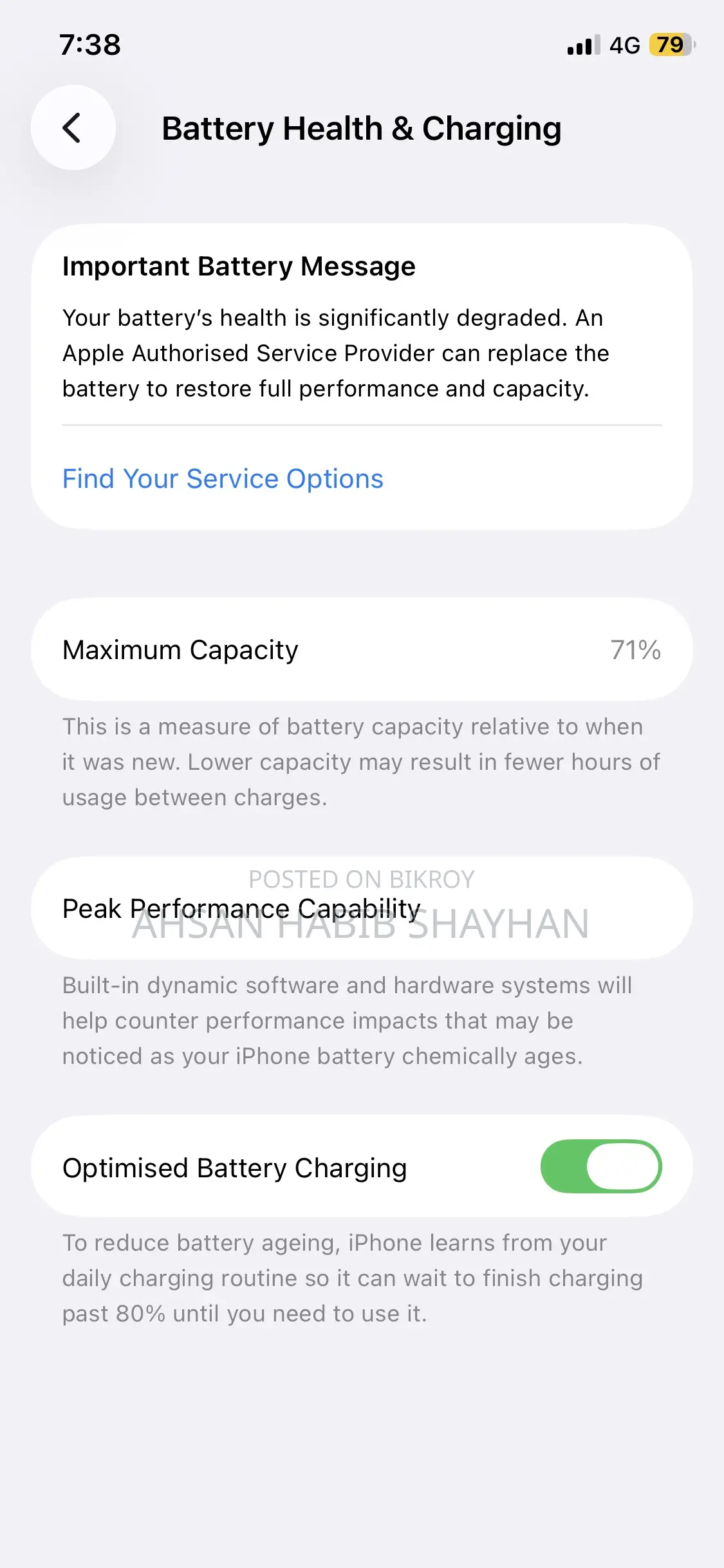 Apple iPhone 11 Pro 256 GB Gold