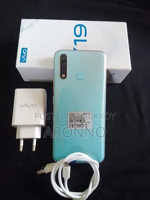 New Vivo Y19 128 GB Blue