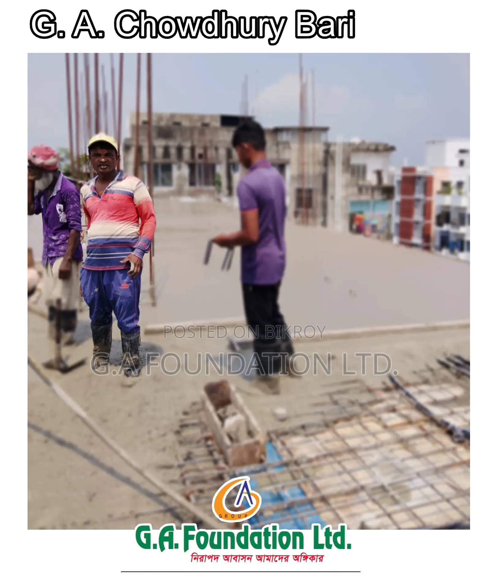 3bdrm Apartment in G. A. Chowdhury Bari, Mirpur for sale