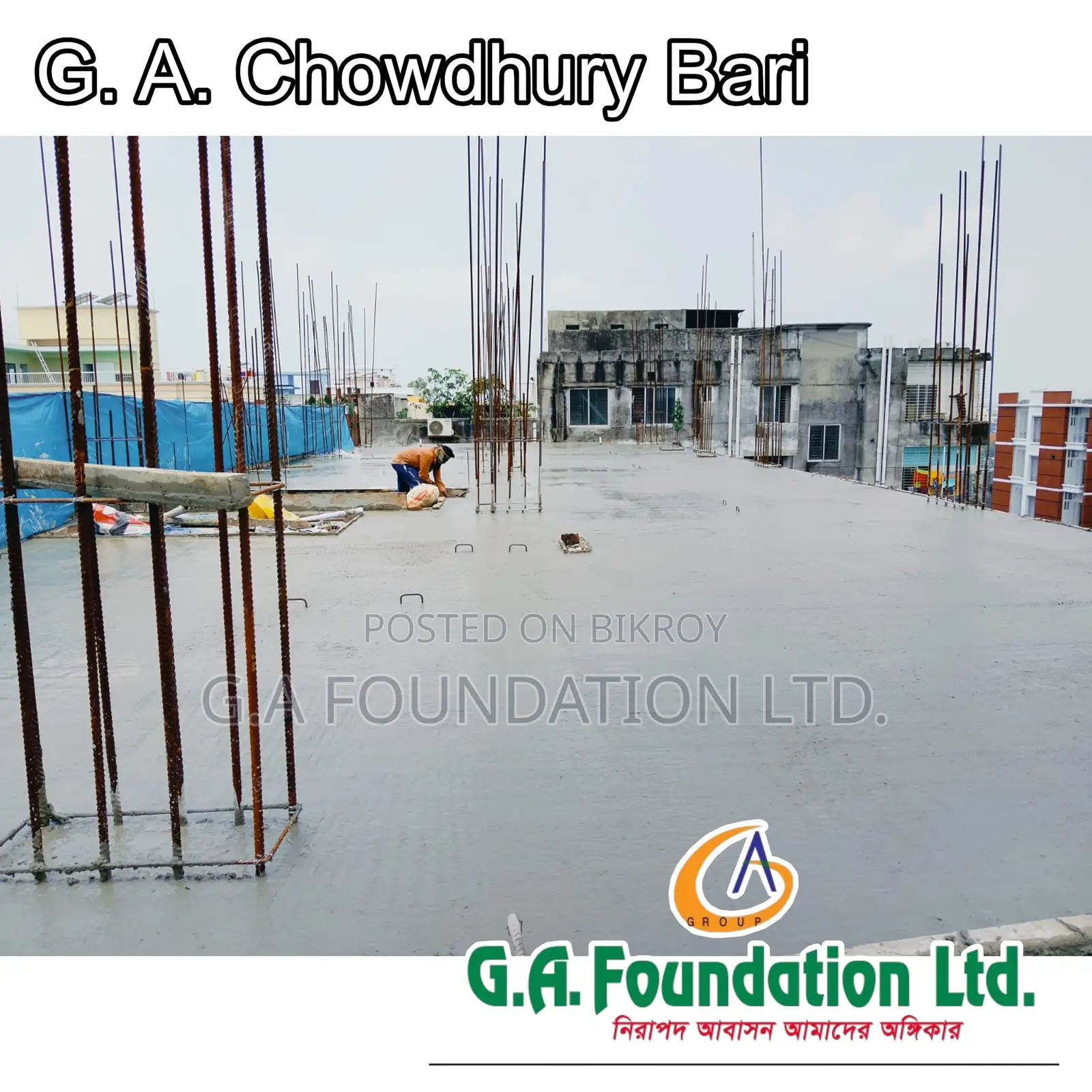 3bdrm Apartment in G. A. Chowdhury Bari, Mirpur for sale
