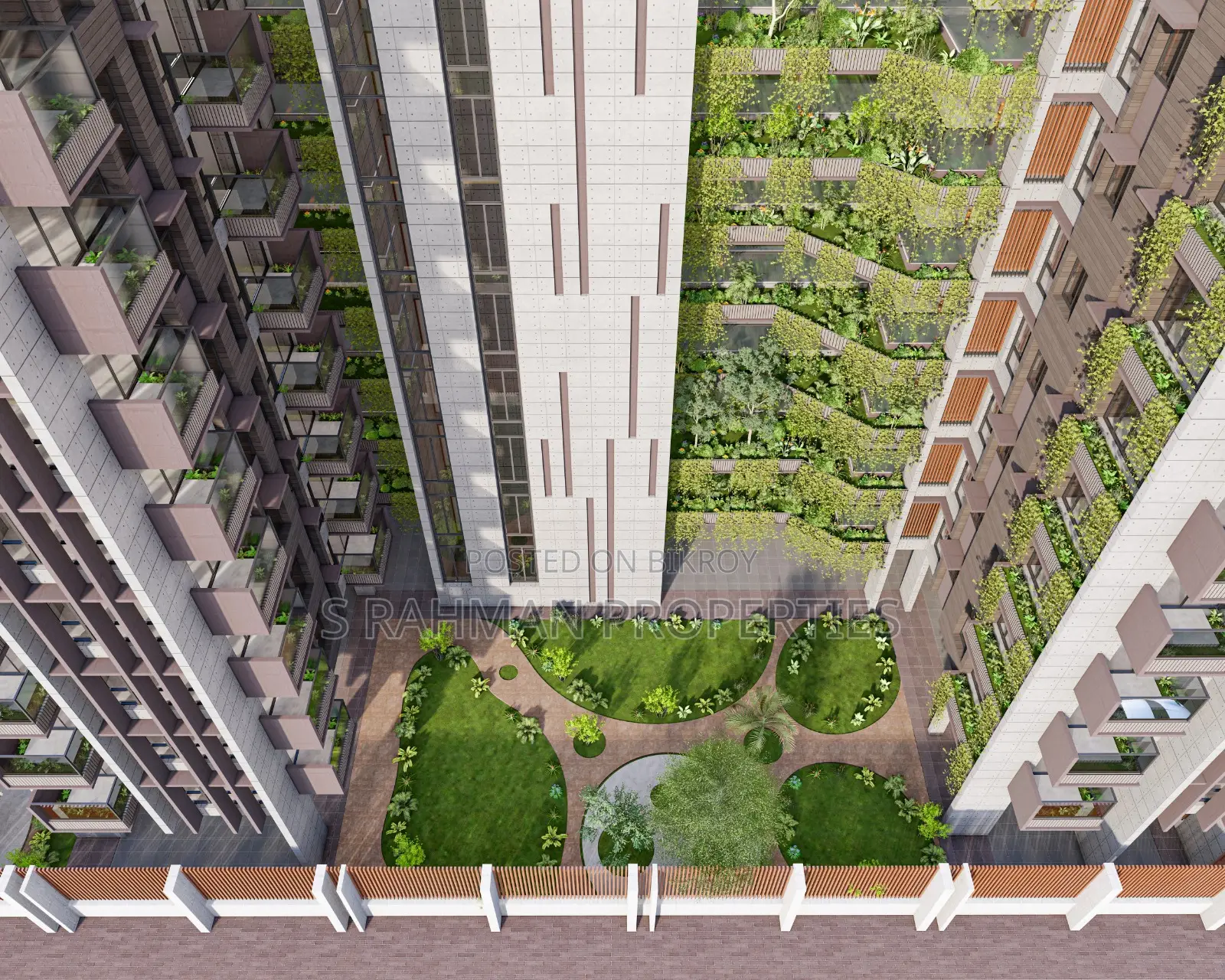 4bdrm Apartment in S Rahman Properties, Bashundhara City for Sale