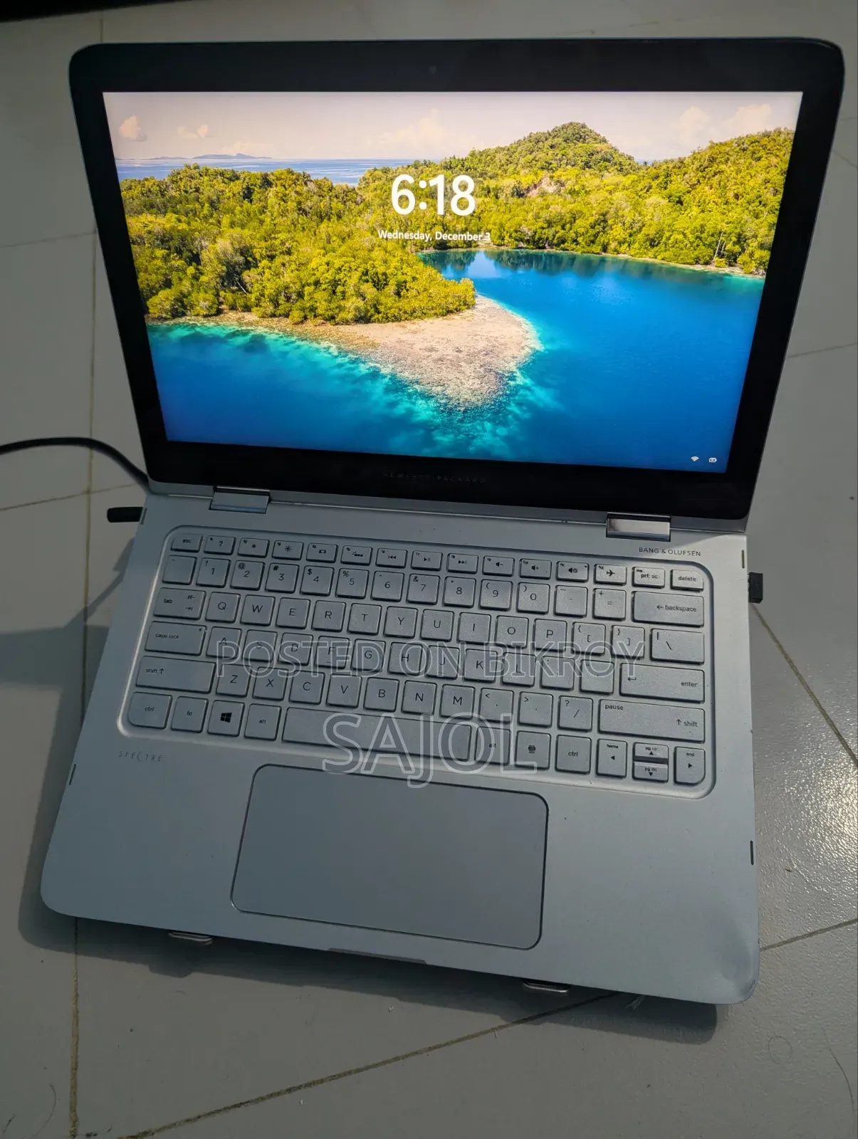Laptop HP Spectre X360 8GB Intel Core i5 SSD 256GB