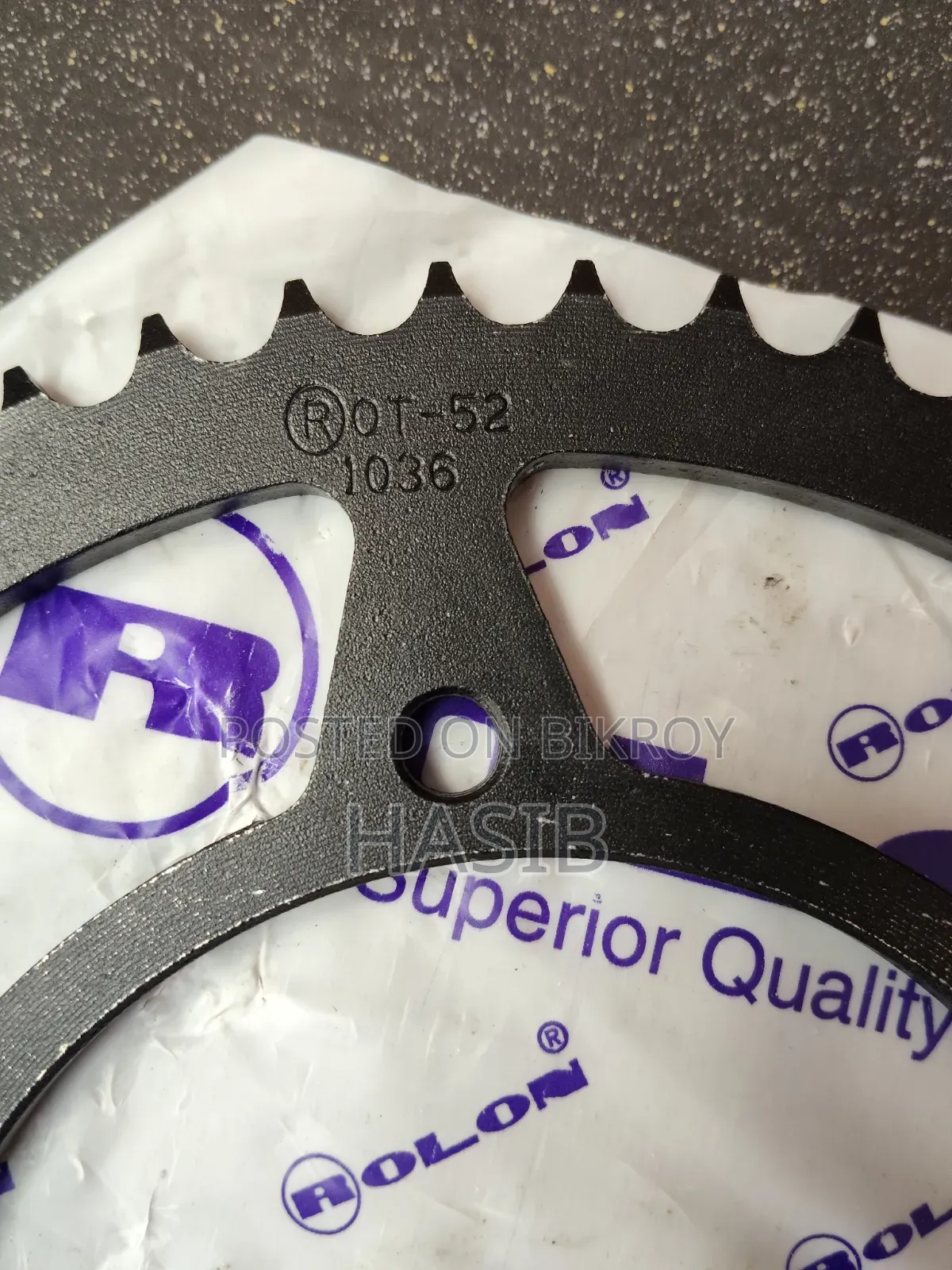 Rolon Brass (পিতল) Chain, Sprocket Set. Mt15 V1/V2