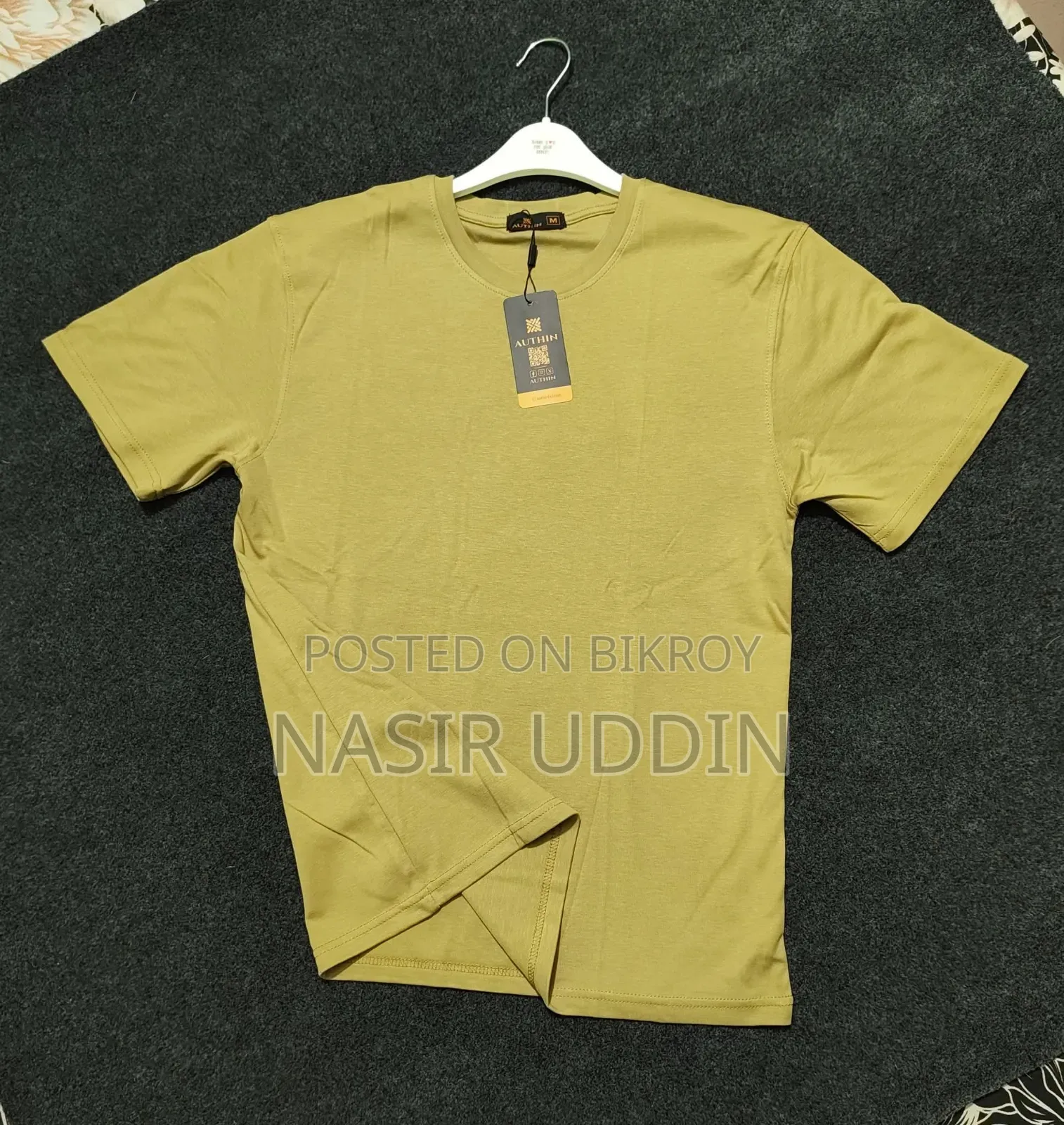 Premium Quality T-Shirt (Interlock Fabric) 100% Cotton