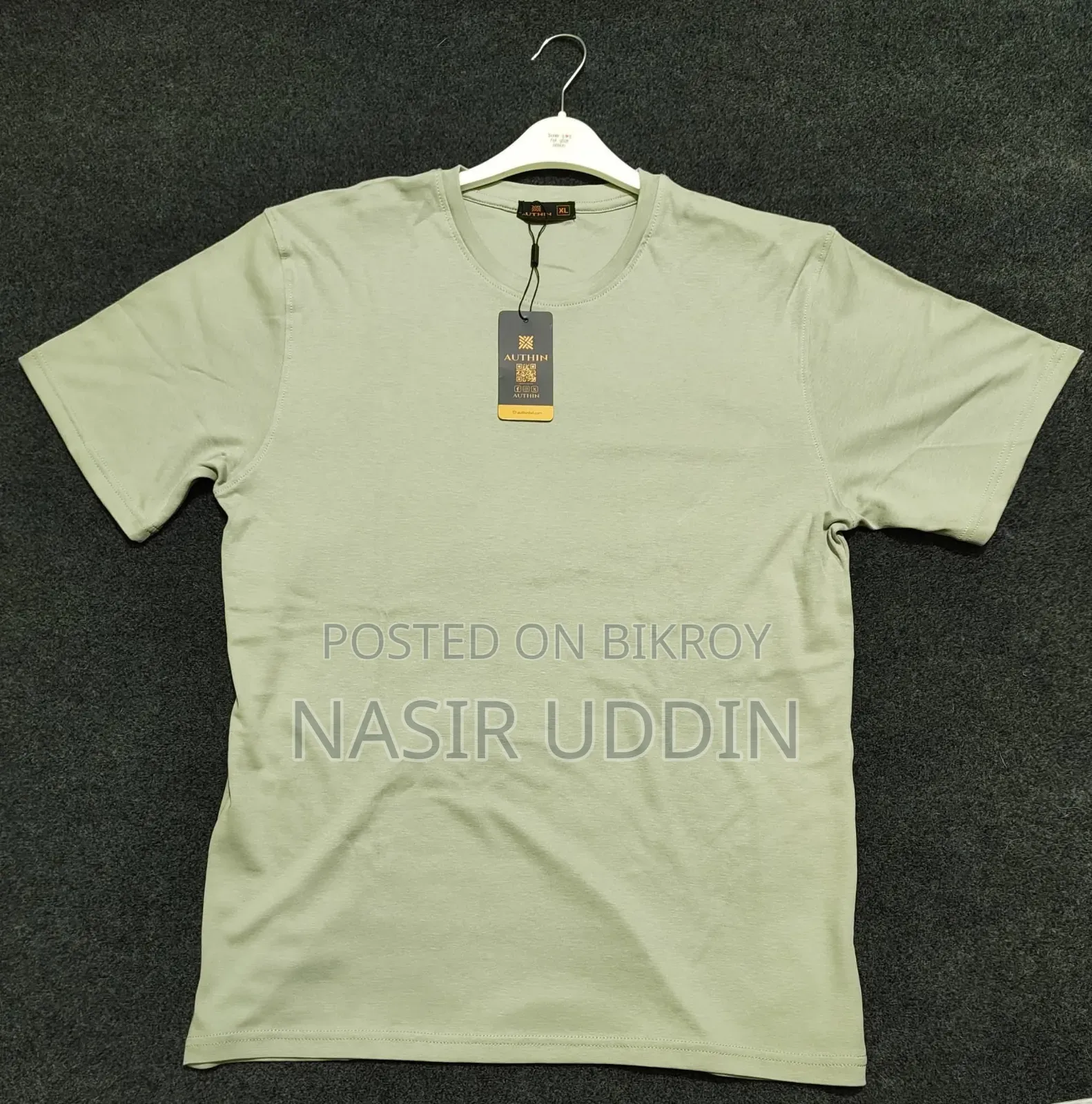 Premium Quality T-Shirt (Interlock Fabric) 100% Cotton