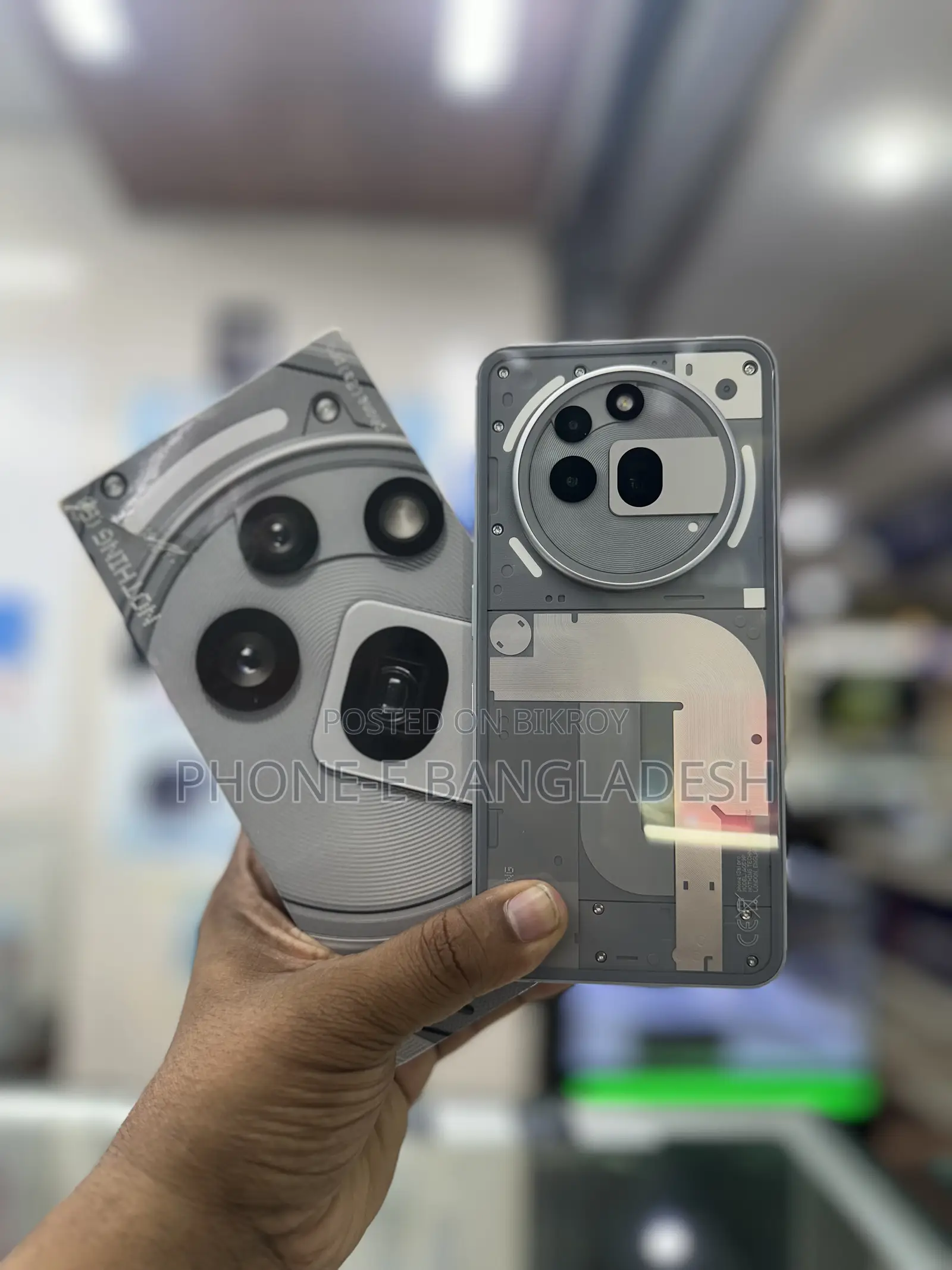Nothing Phone 3a Pro 128 GB Gray