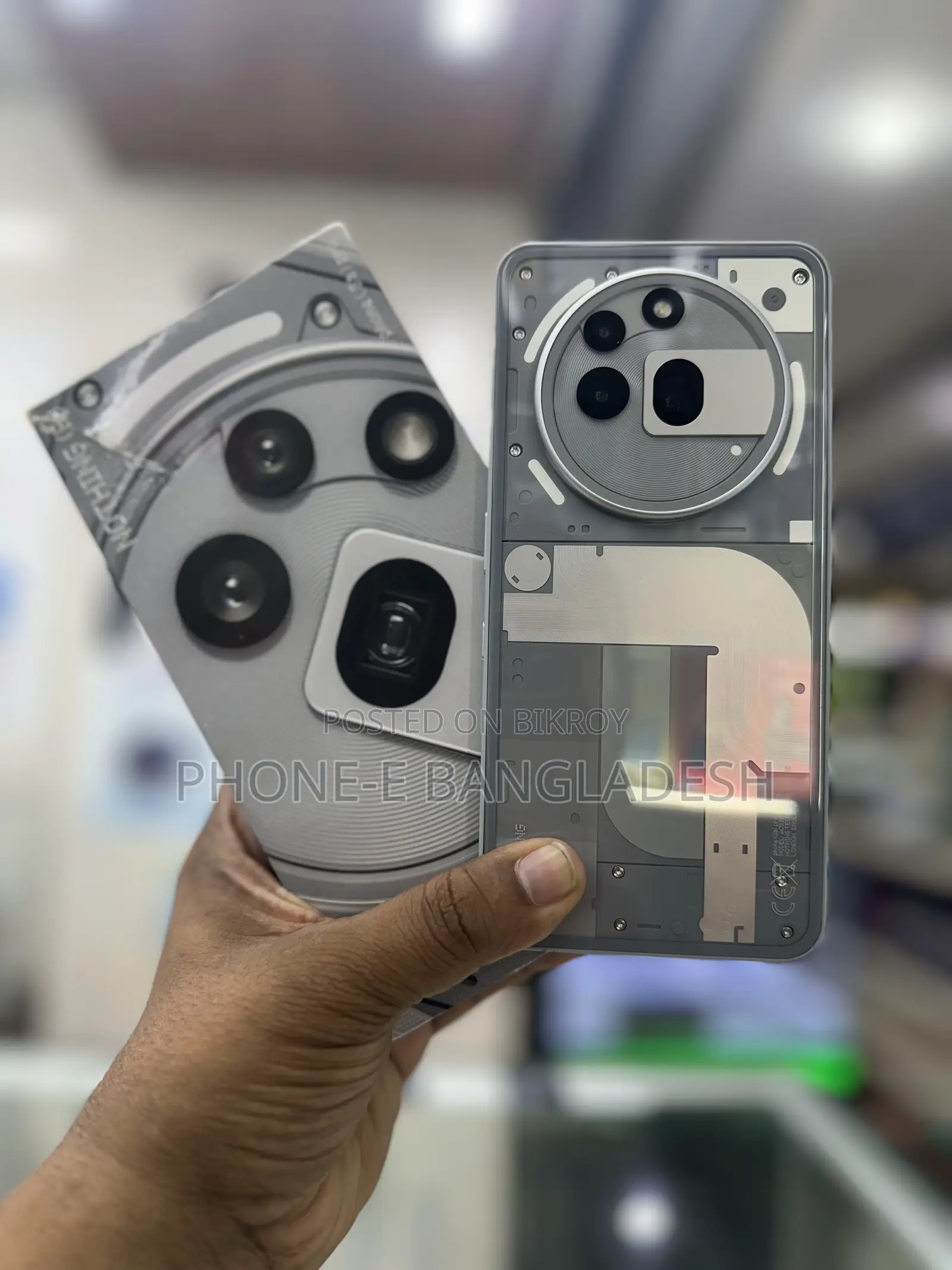 Nothing Phone 3a Pro 128 GB Gray