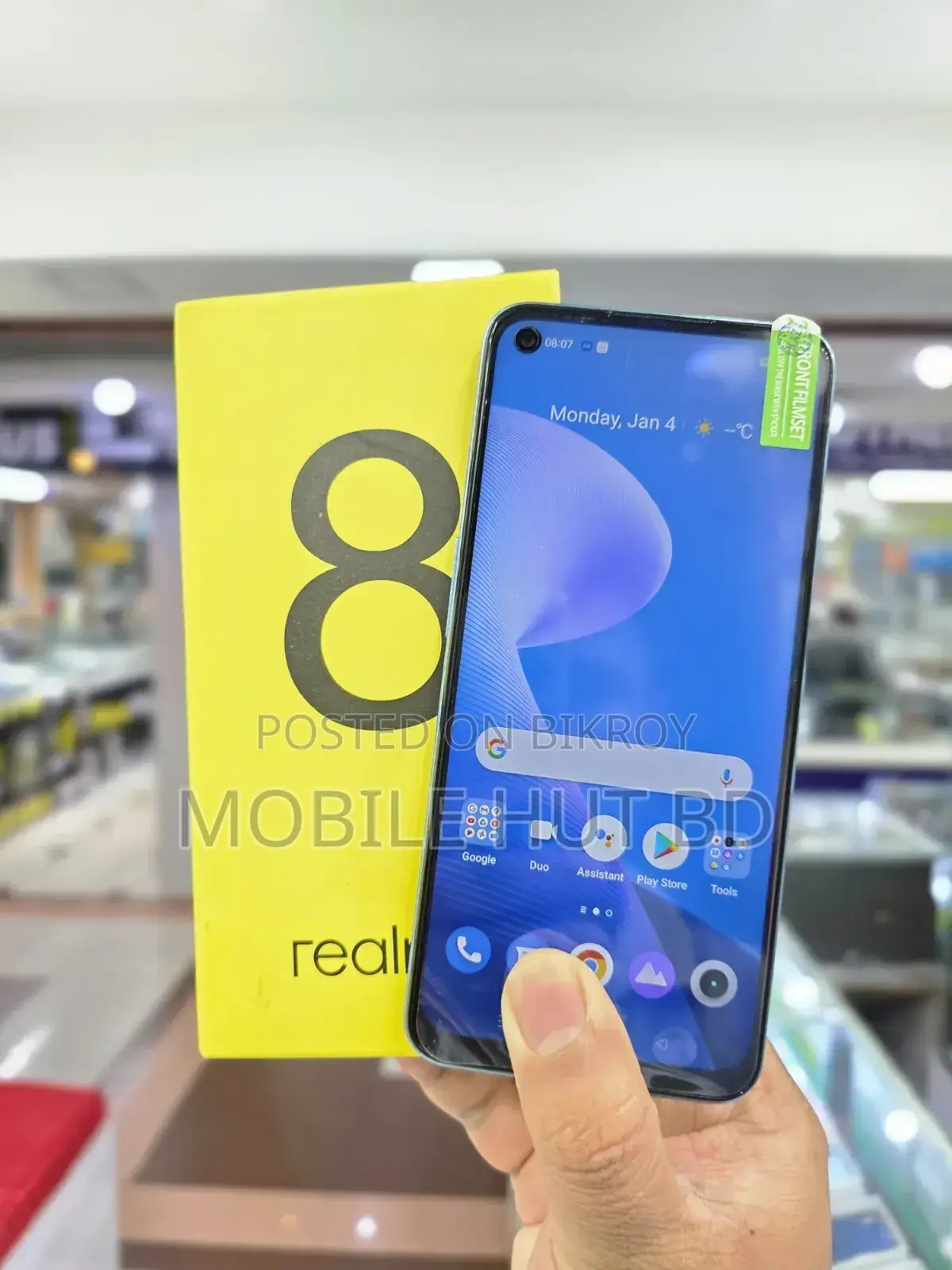 New Realme 8 5G 128 GB Blue