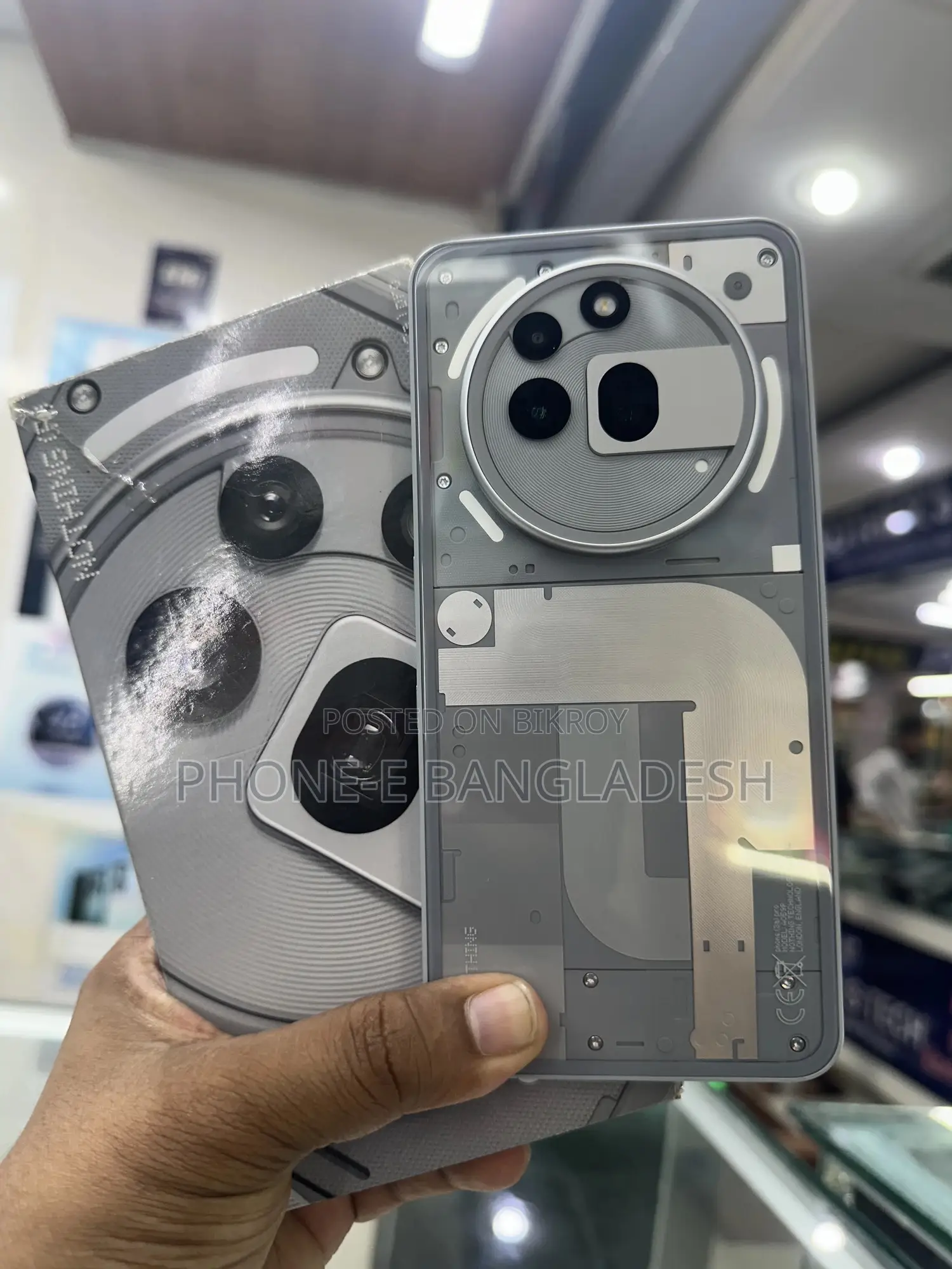 Nothing Phone 3a Pro 128 GB Gray