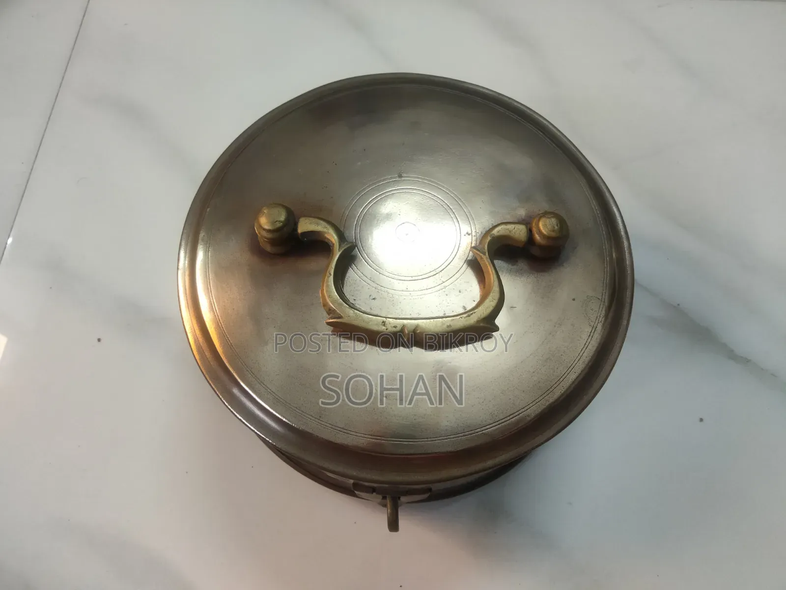 150 Year Old Antique Brass Betel Box