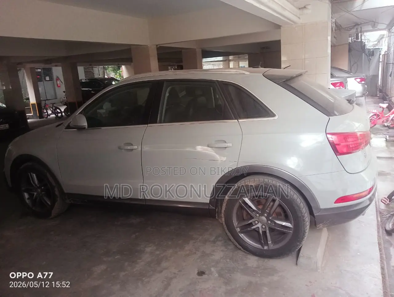 Audi Q3 2017 Gray