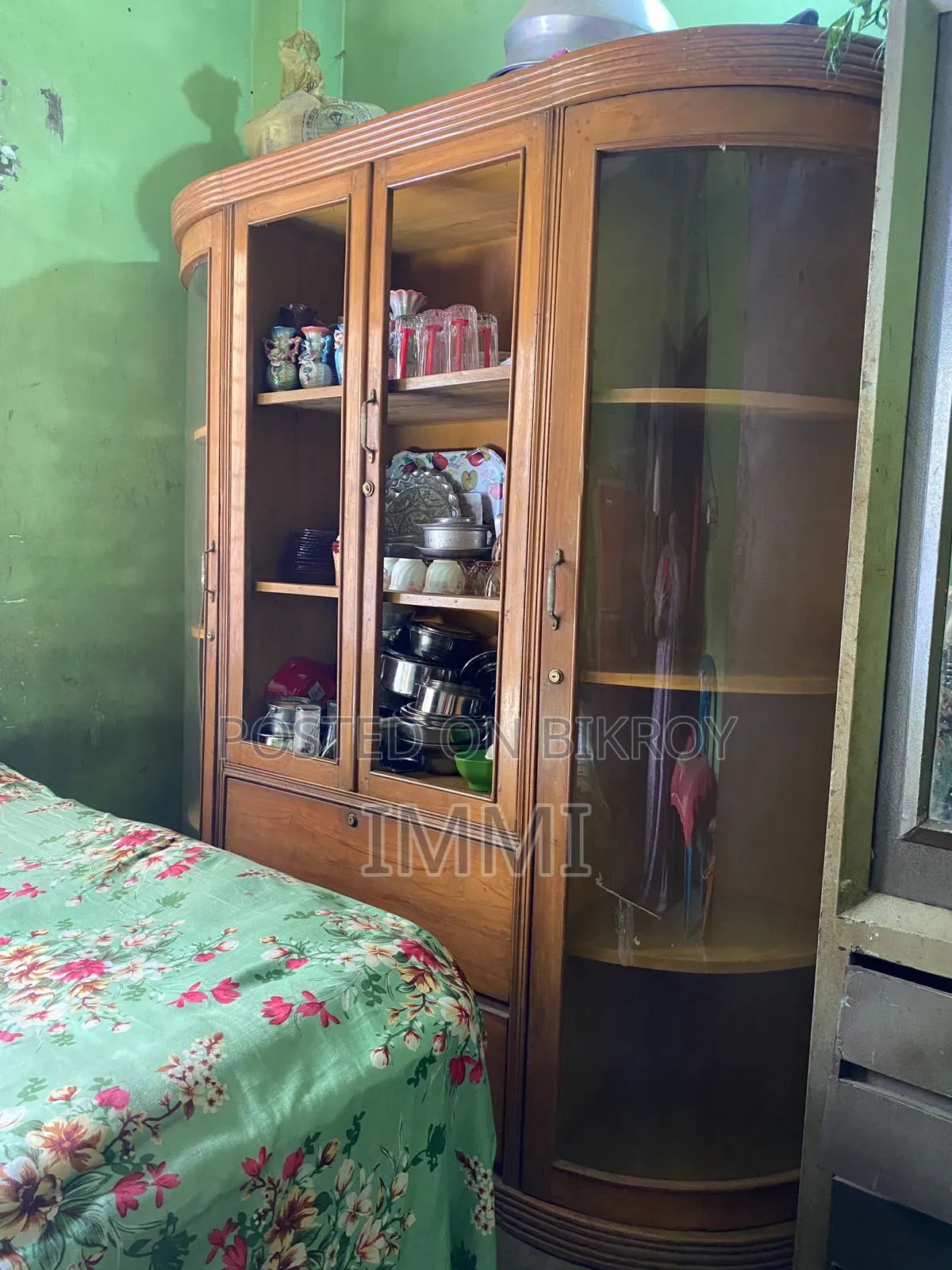 Original Teak Wood Showcase