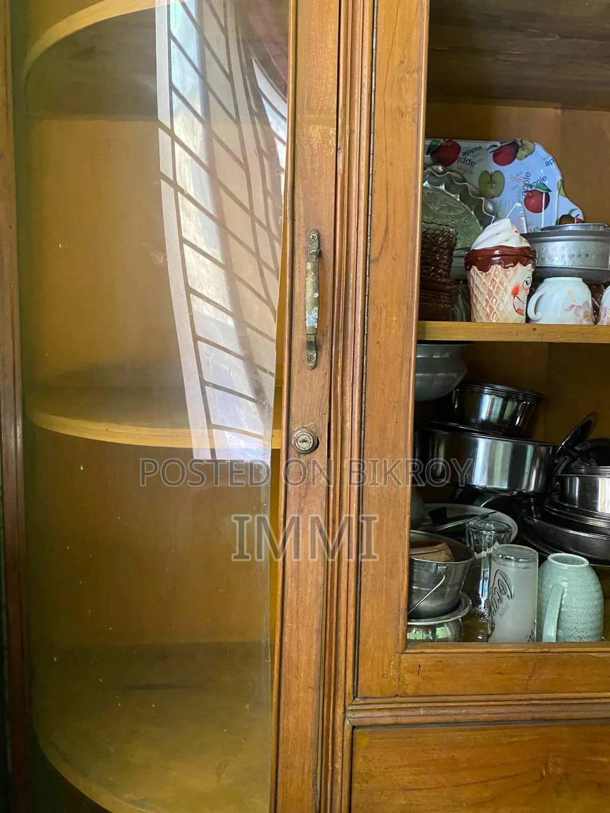 Original Teak Wood Showcase