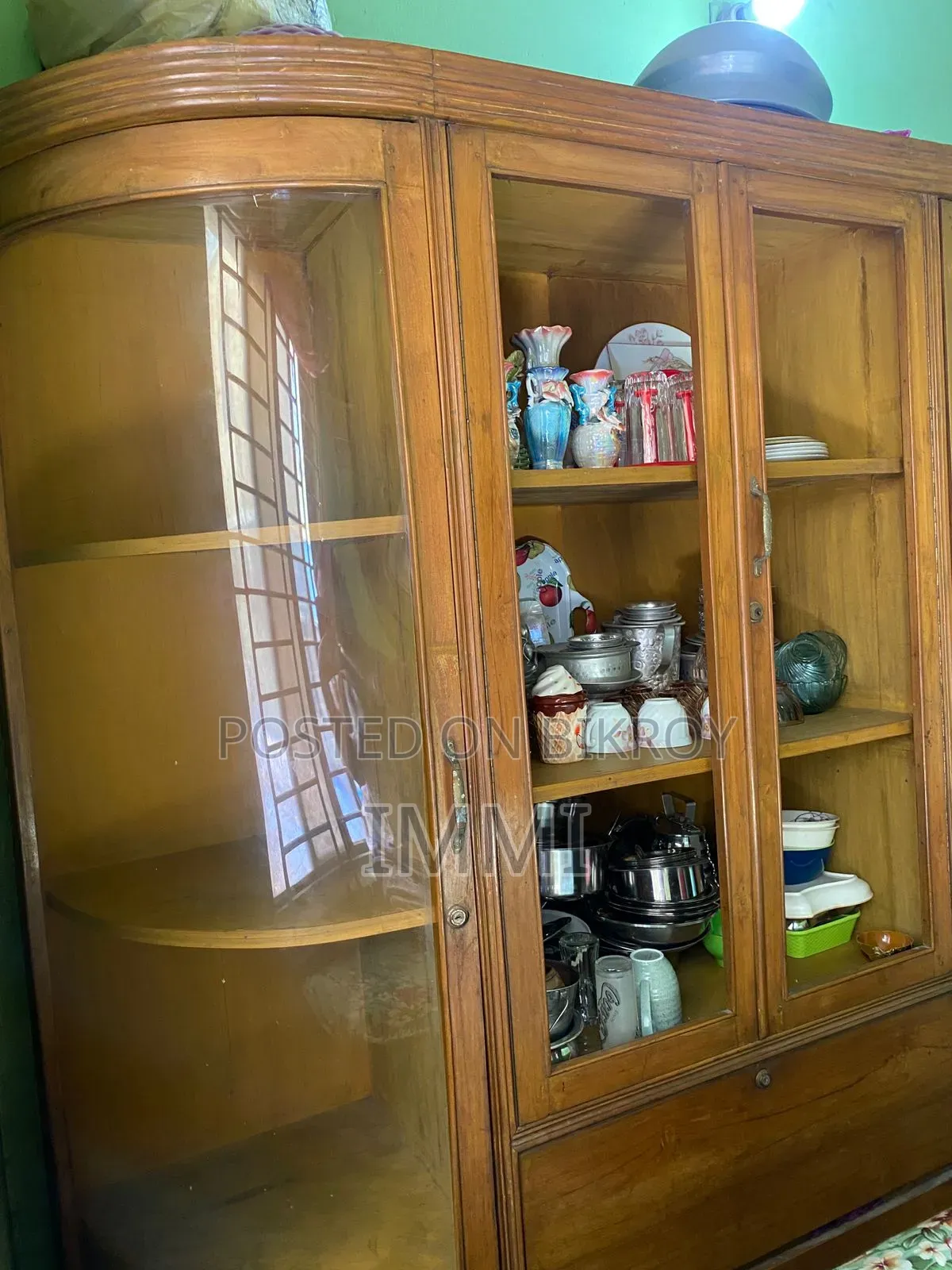 Original Teak Wood Showcase