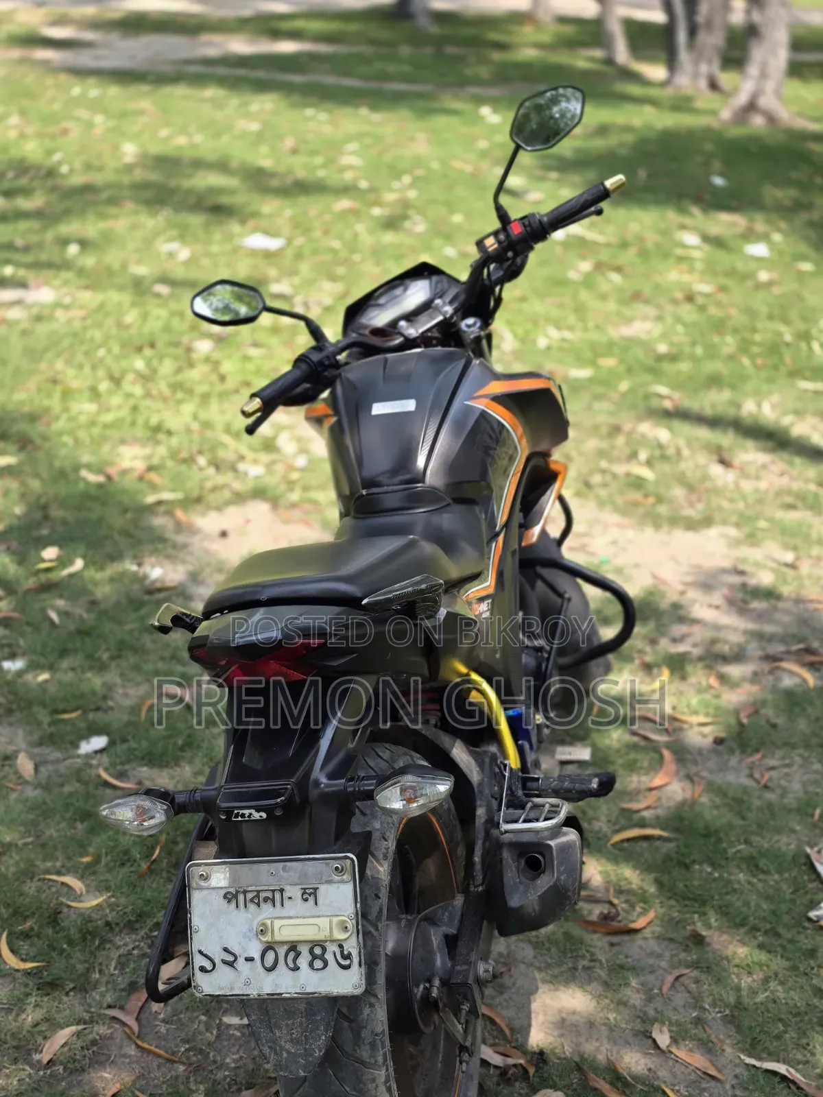 Honda Hornet 2019 Orange