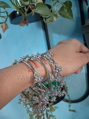 Silver Color Ghungru Churi