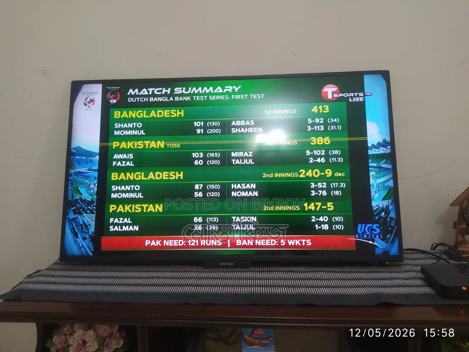 Used 40" Walton TV for Sale