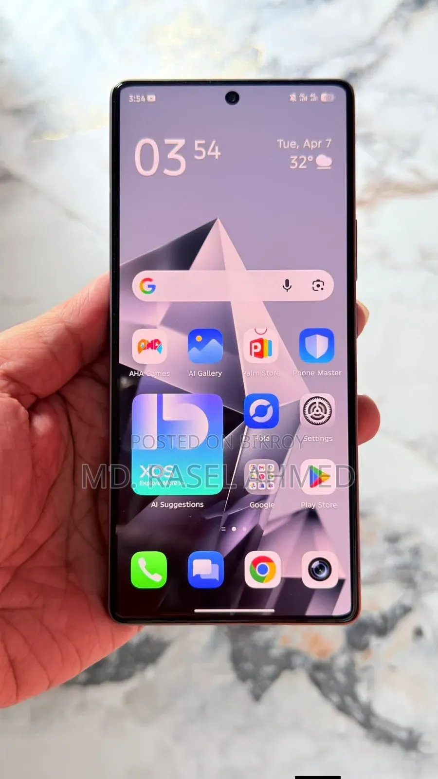 Infinix Note 50 4G 256 GB Rose Gold