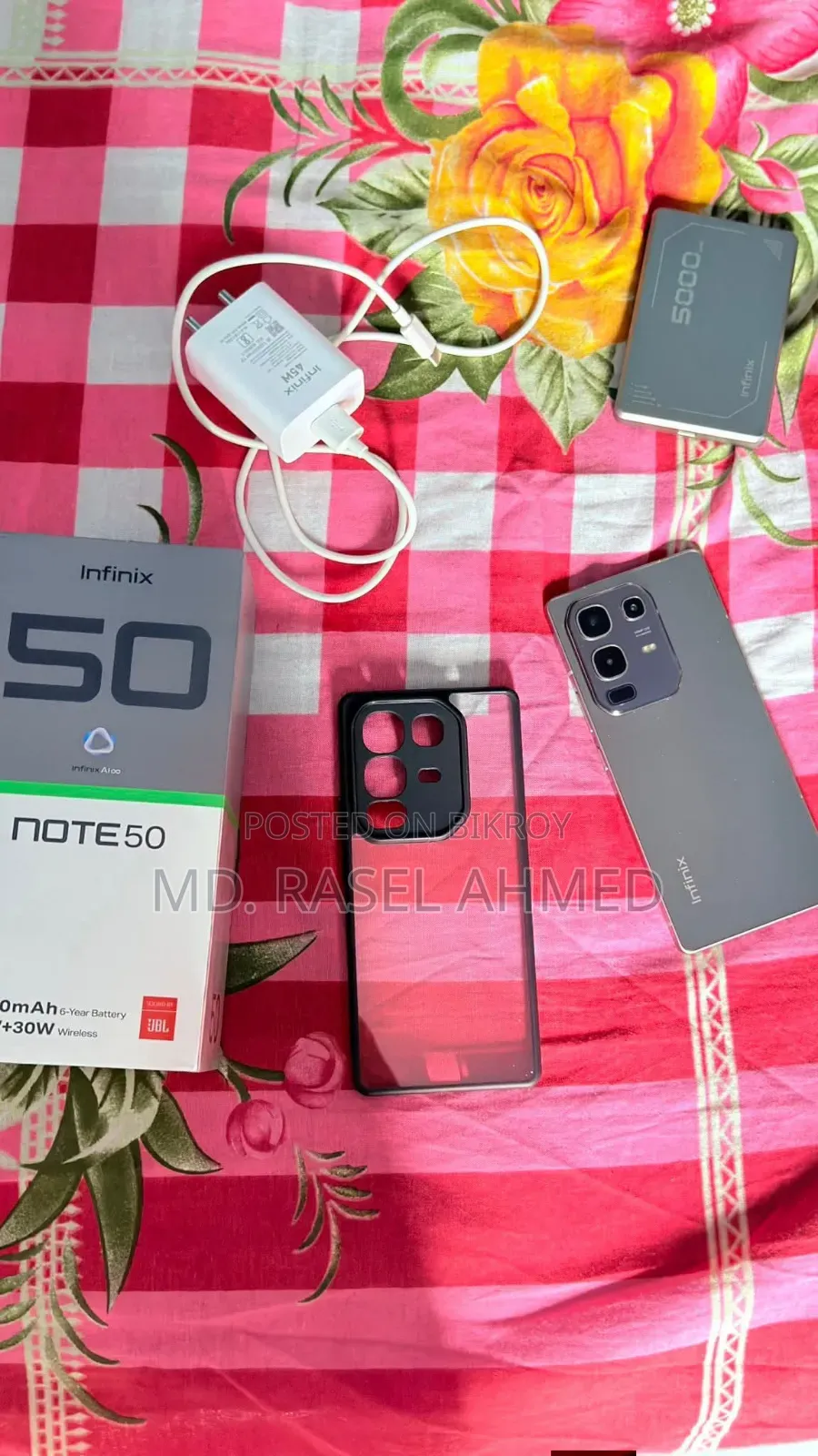 Infinix Note 50 4G 256 GB Rose Gold
