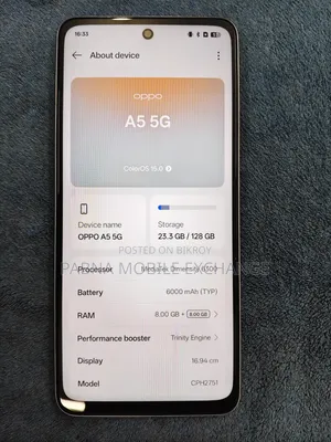 Oppo A5 5G 128 GB White