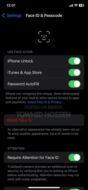 Apple iPhone X 64 GB White