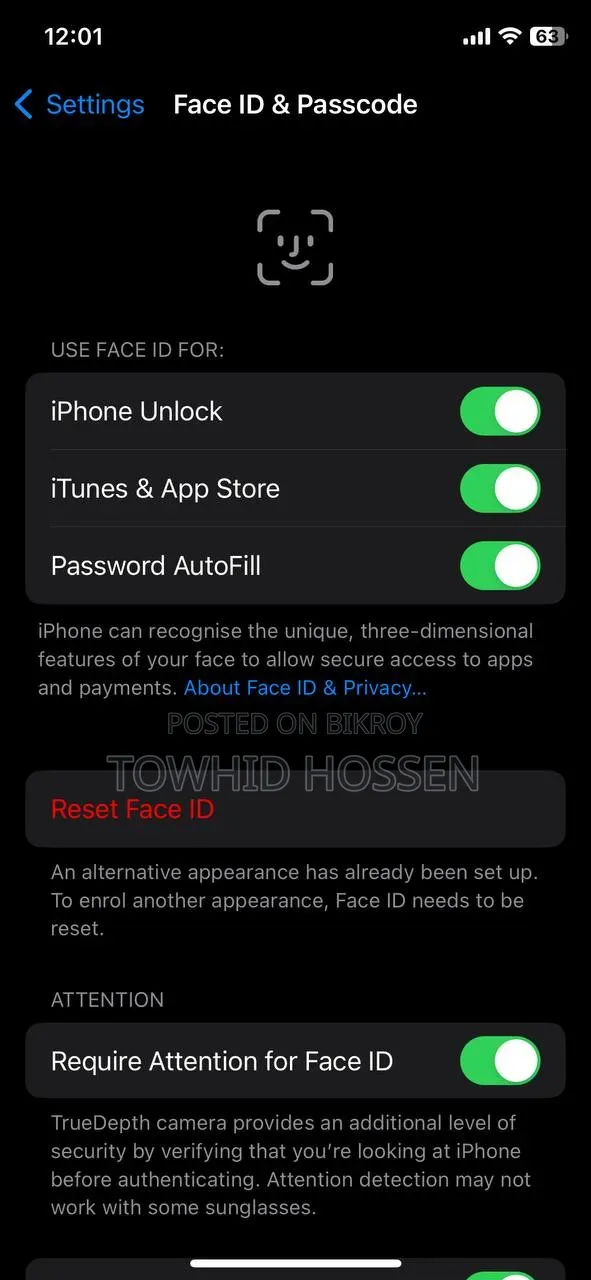 Apple iPhone X 64 GB White