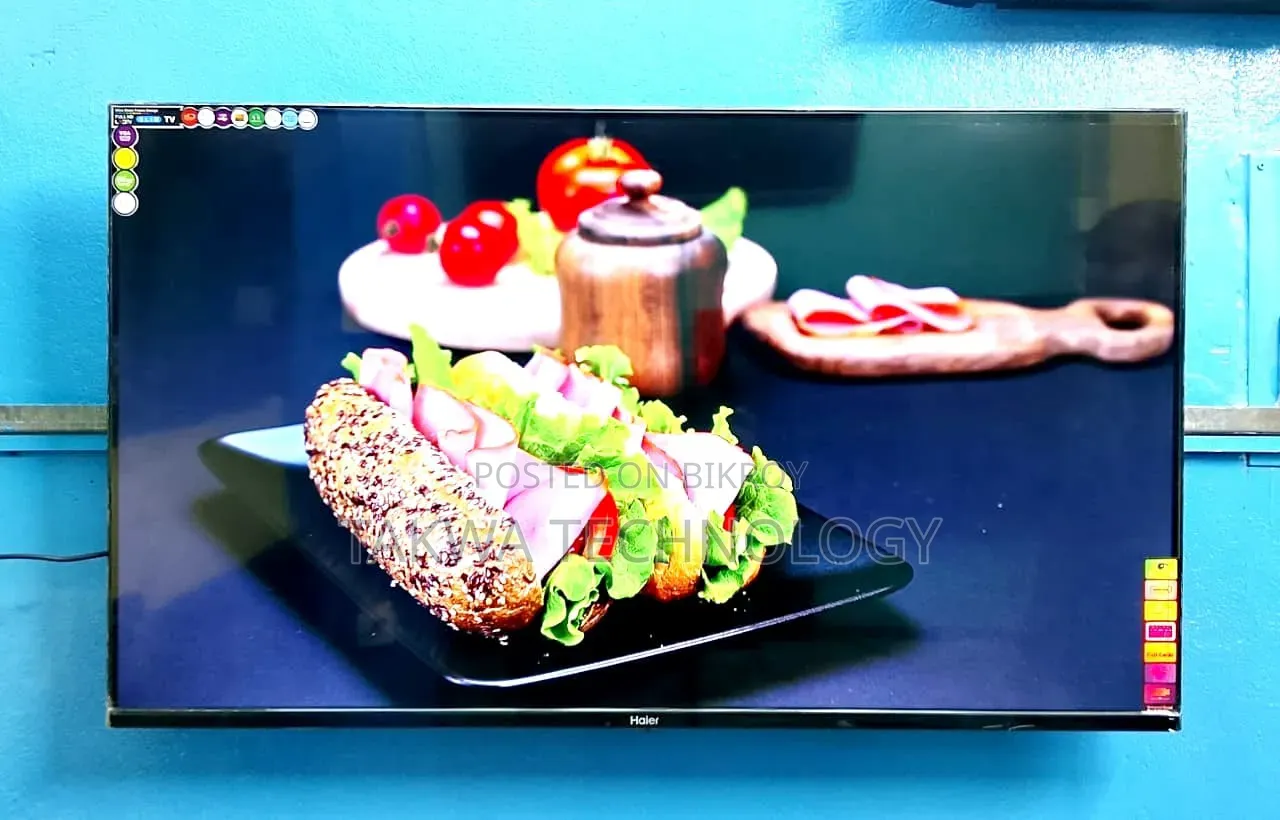 Haier-43" Inch Android Frameless Voice Control Tv