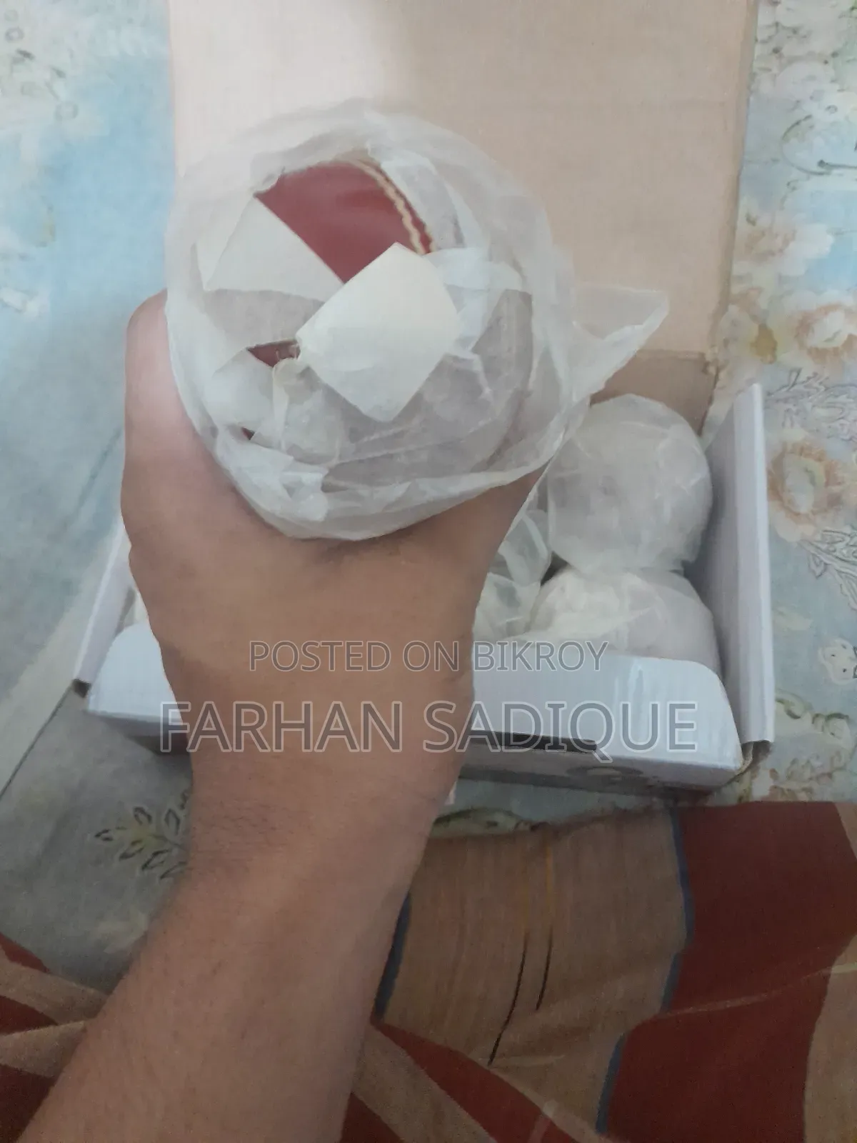 নতুন ক্রিকেট বল বিক্রয় হবে