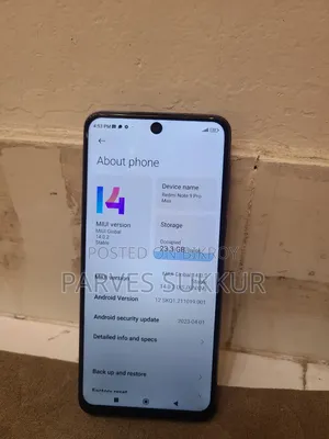 Xiaomi Redmi Note 9 Pro Max 128 GB Blue